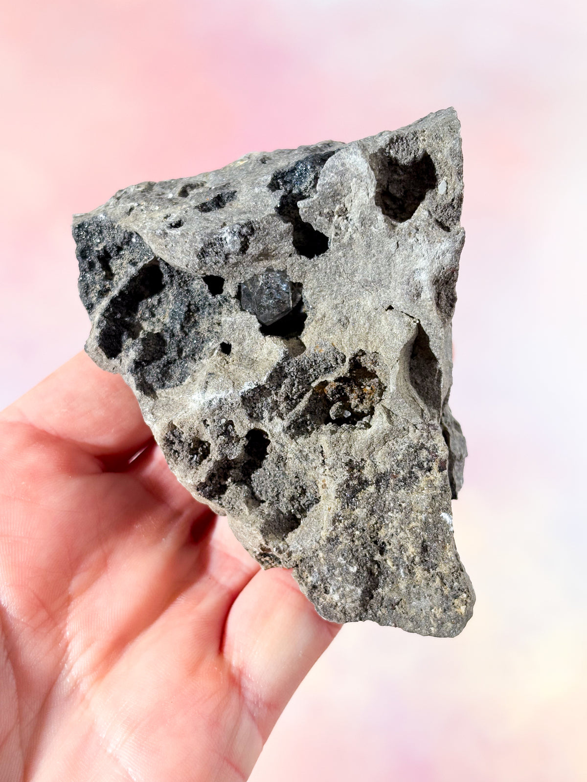 Herkimer-diamant i matris (nr 6)