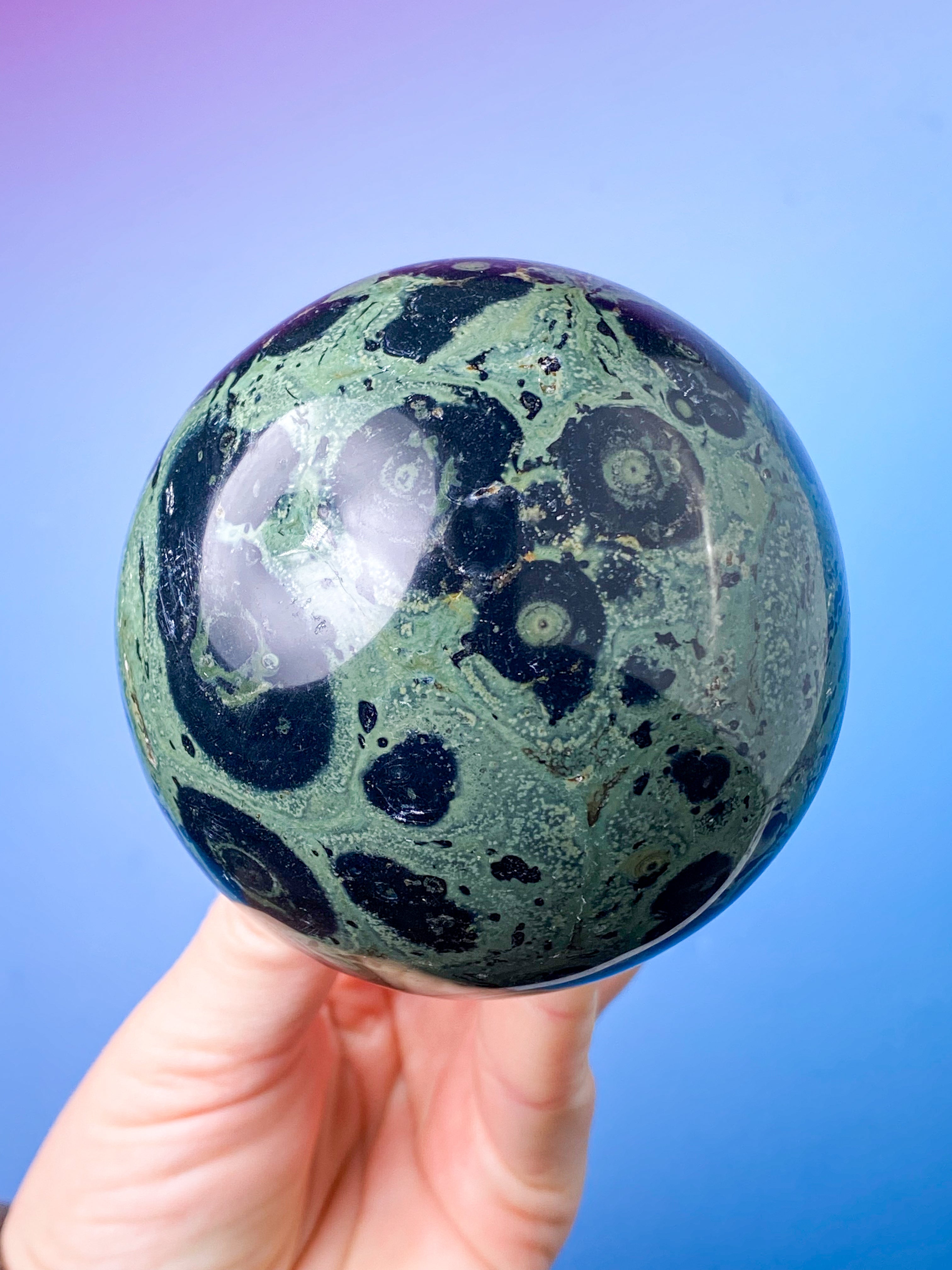 Kambaba Jaspis-sfären (nr 8)