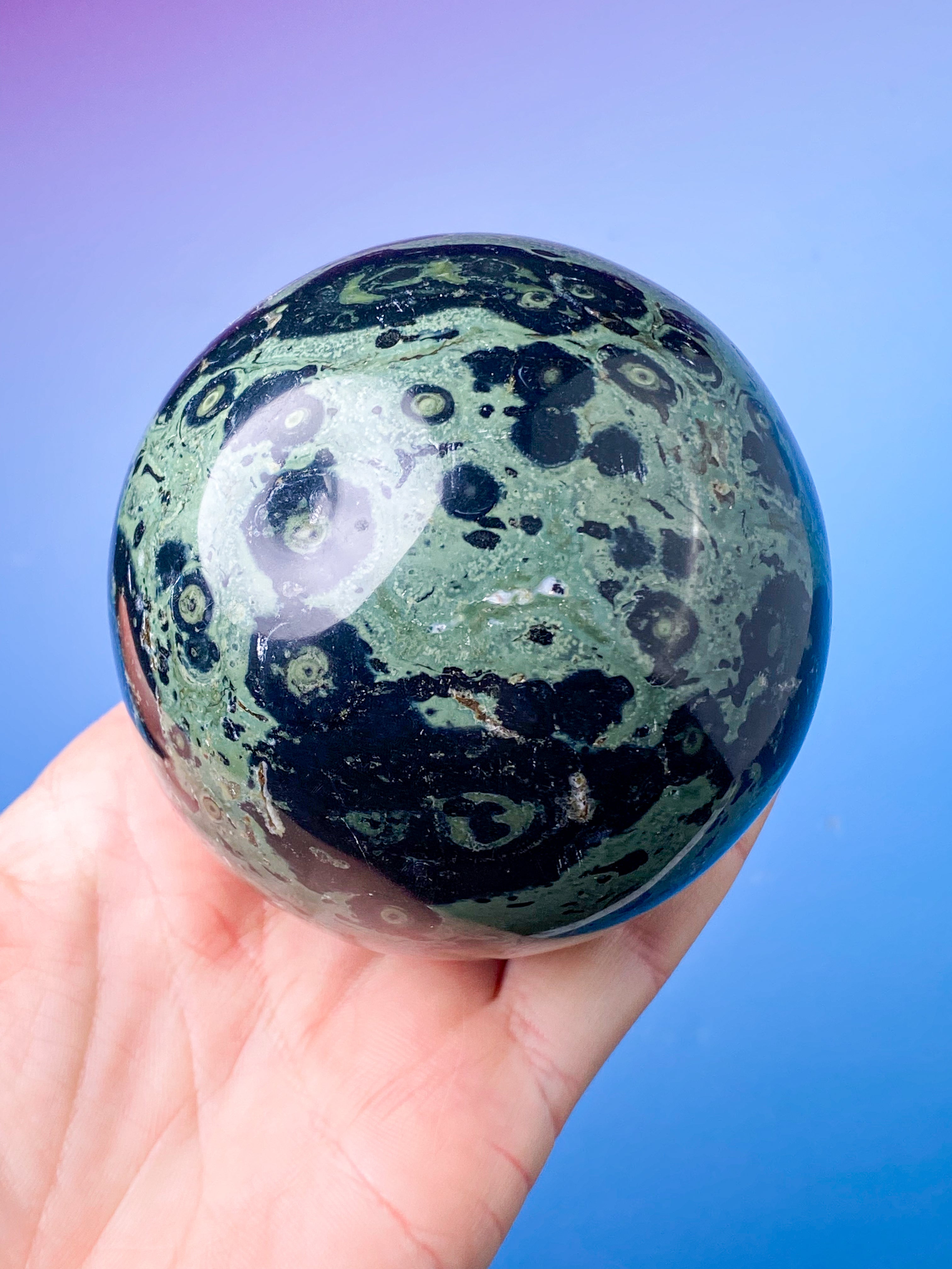 Kambaba Jaspis-sfären (nr 8)