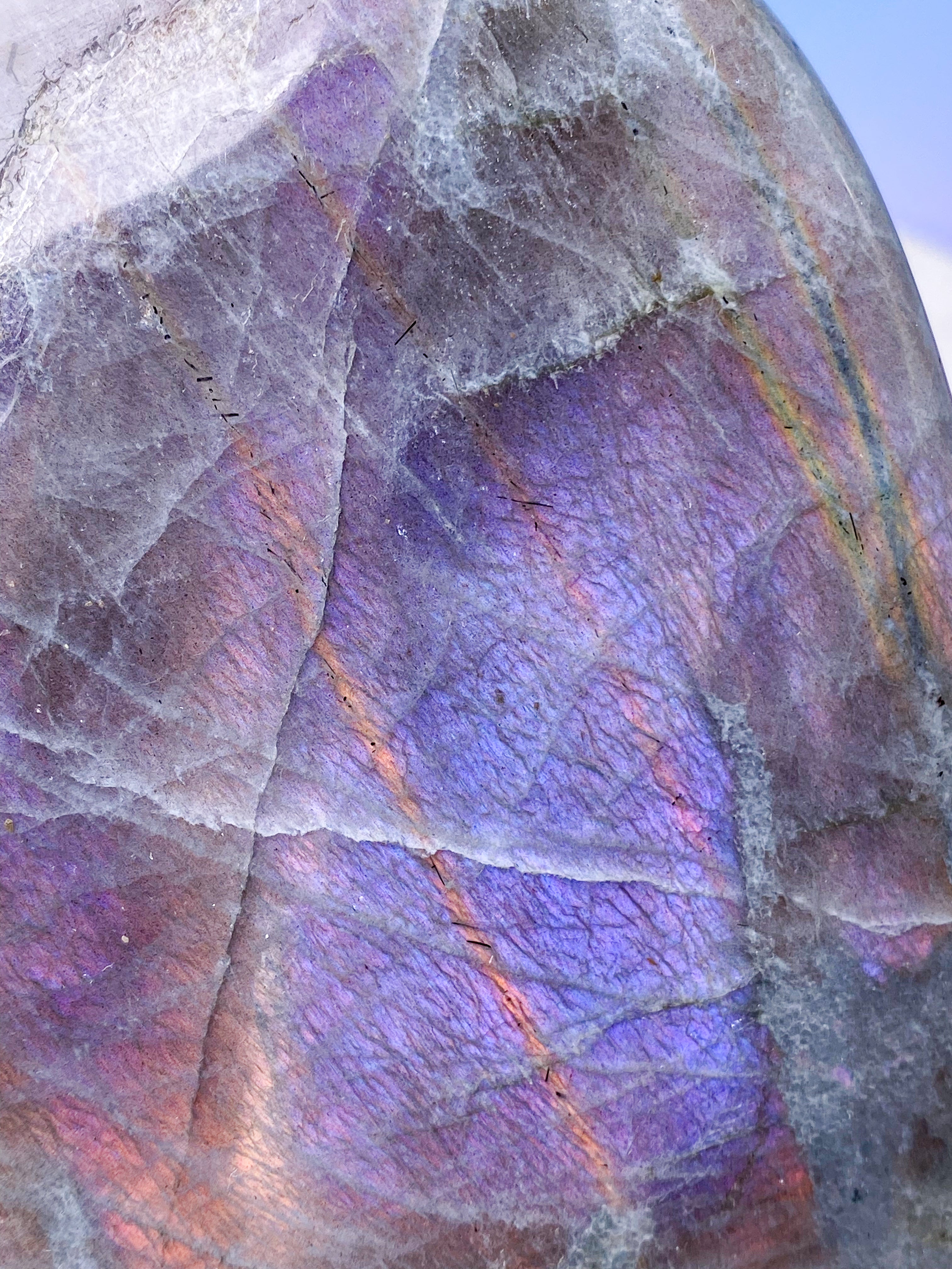 Lila Labradorit Friform (nr 2)