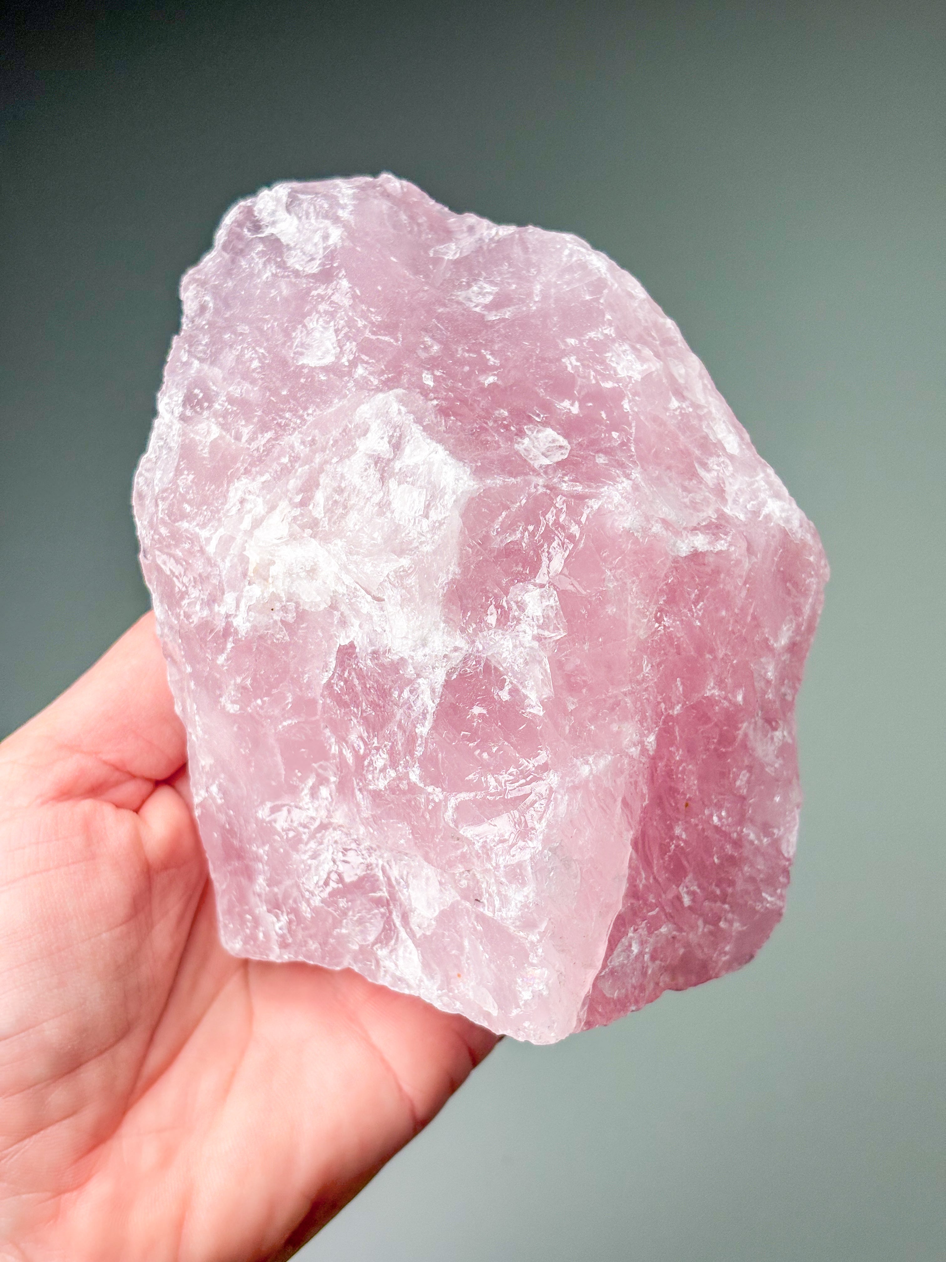 Stor Rå Rosakvarts (Nr. 11)