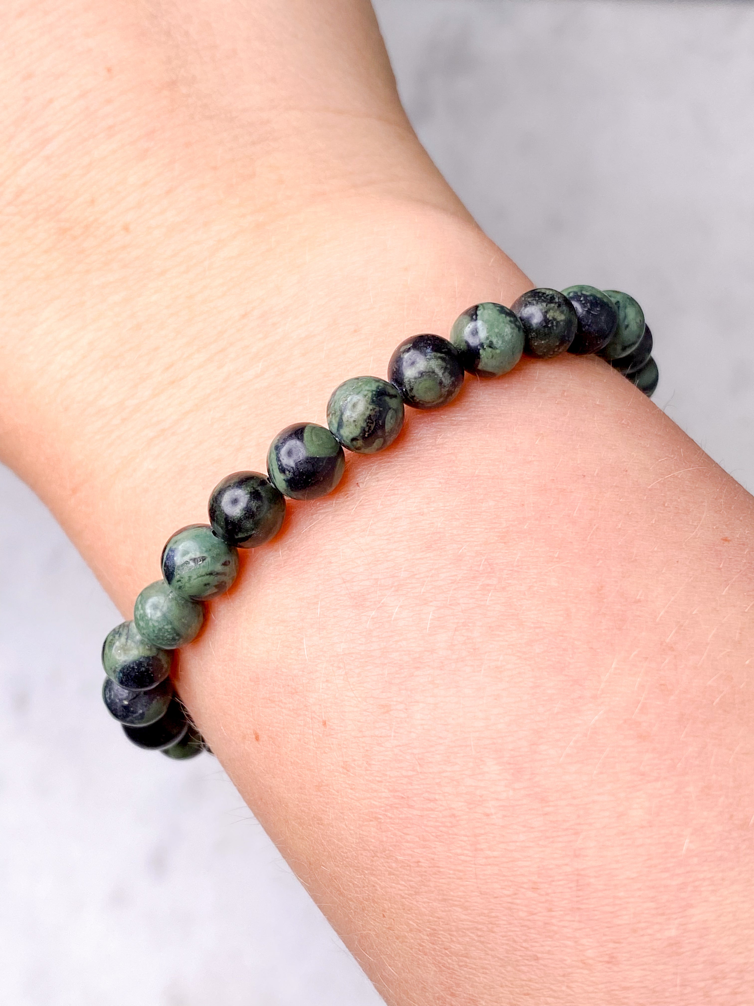 Kambaba Jaspis Armbånd