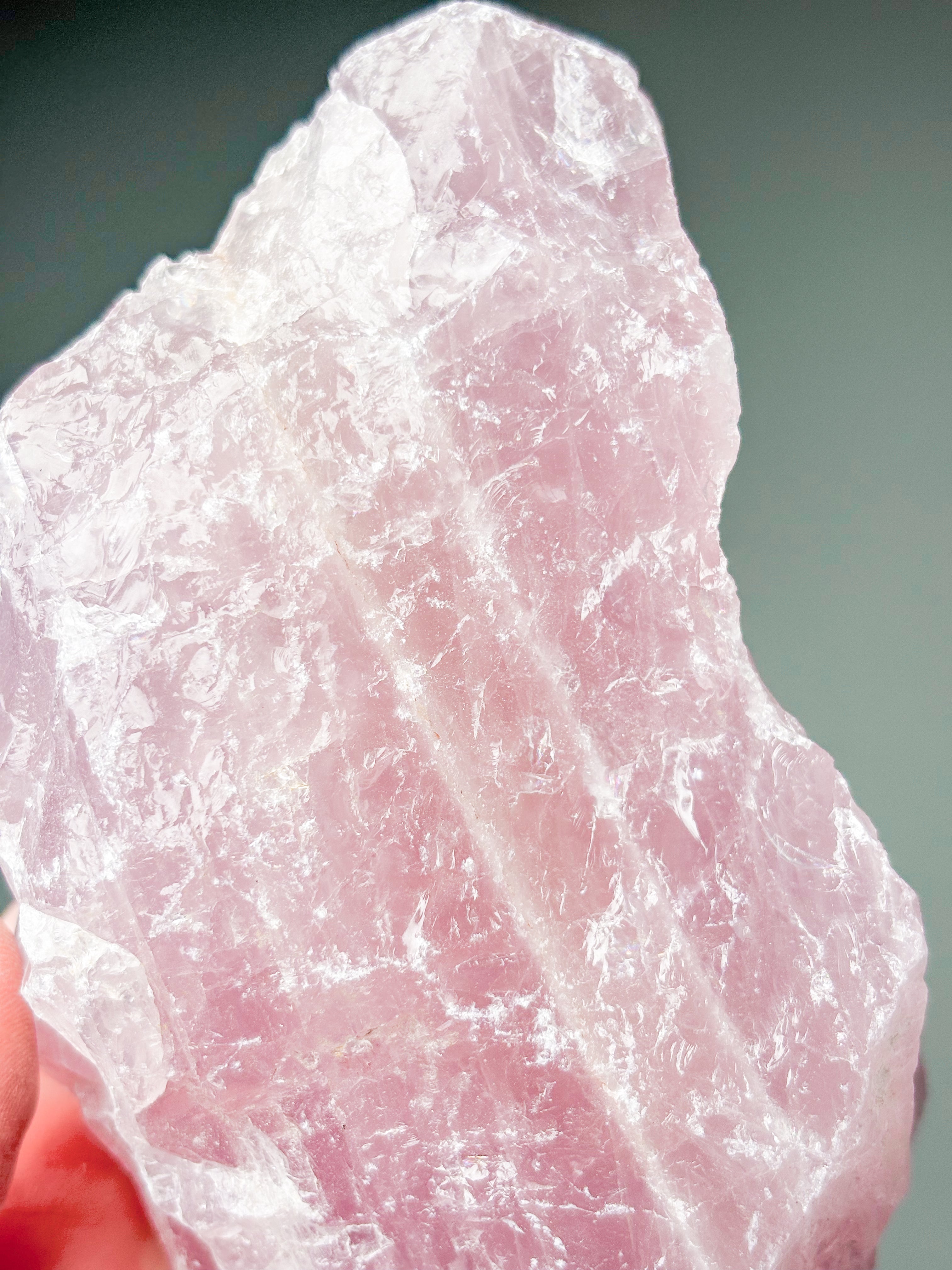 Stor Rå Rosakvarts (Nr. 19)