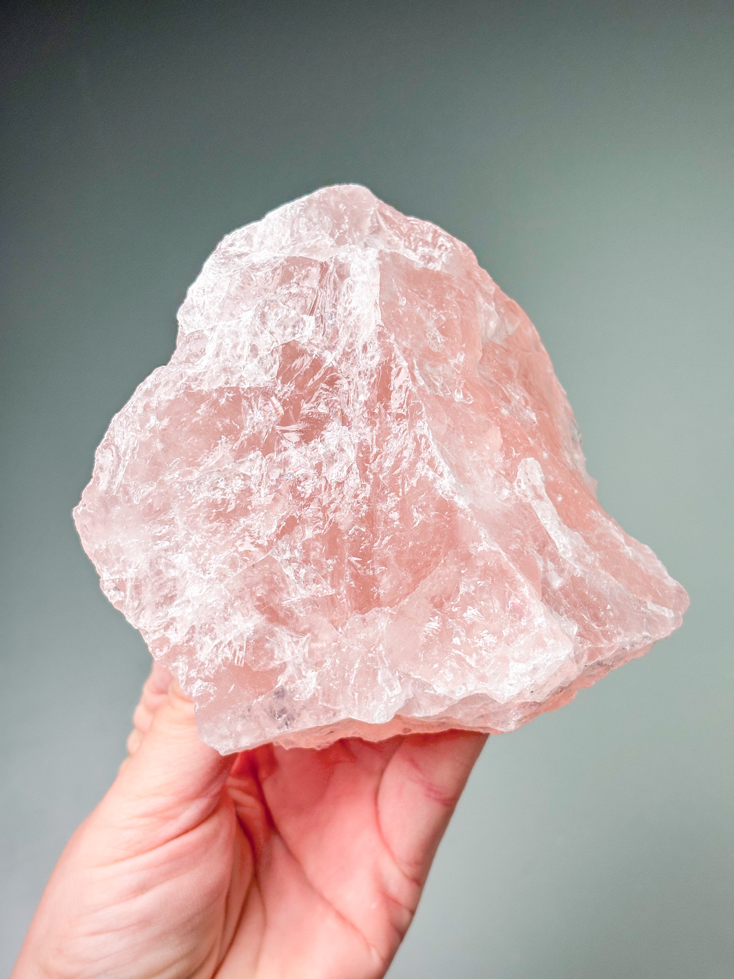 Stor Rå Rosakvarts (Nr. 20)