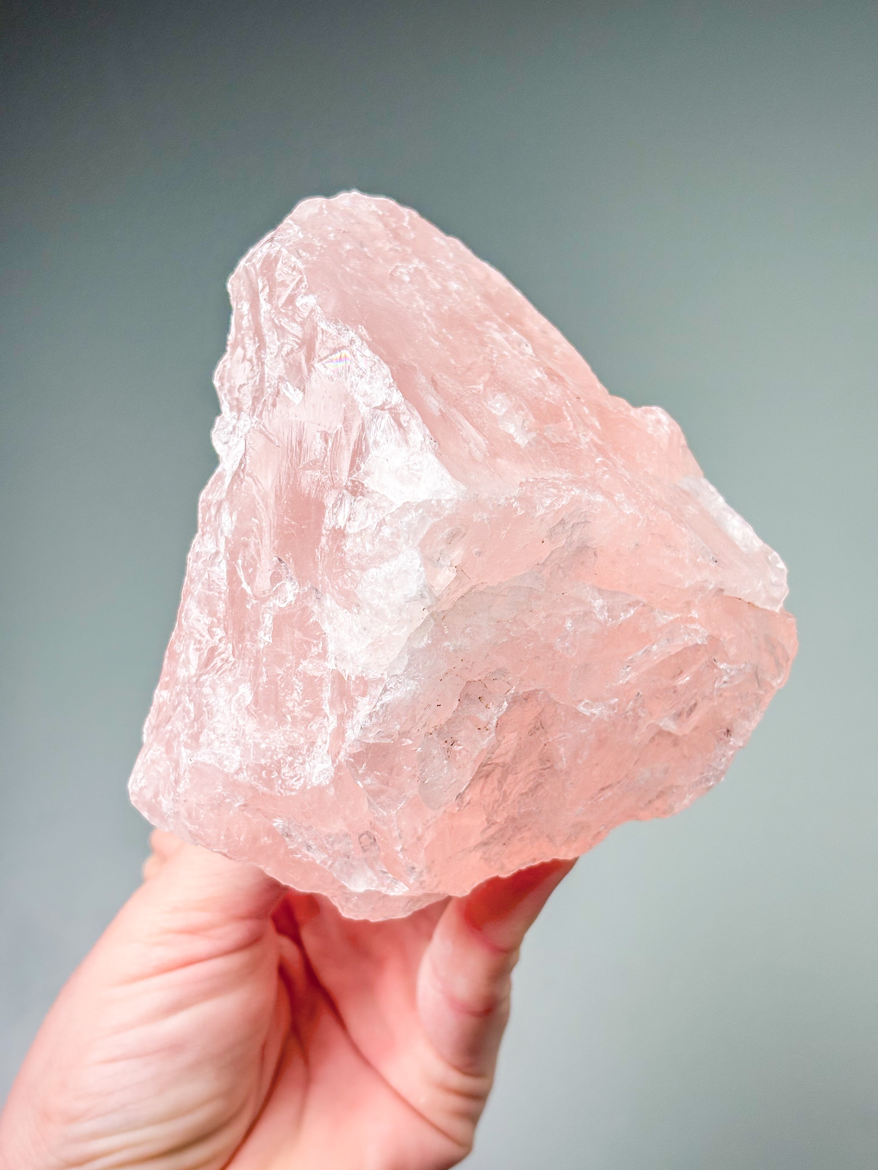 Stor Rå Rosakvarts (Nr. 21)