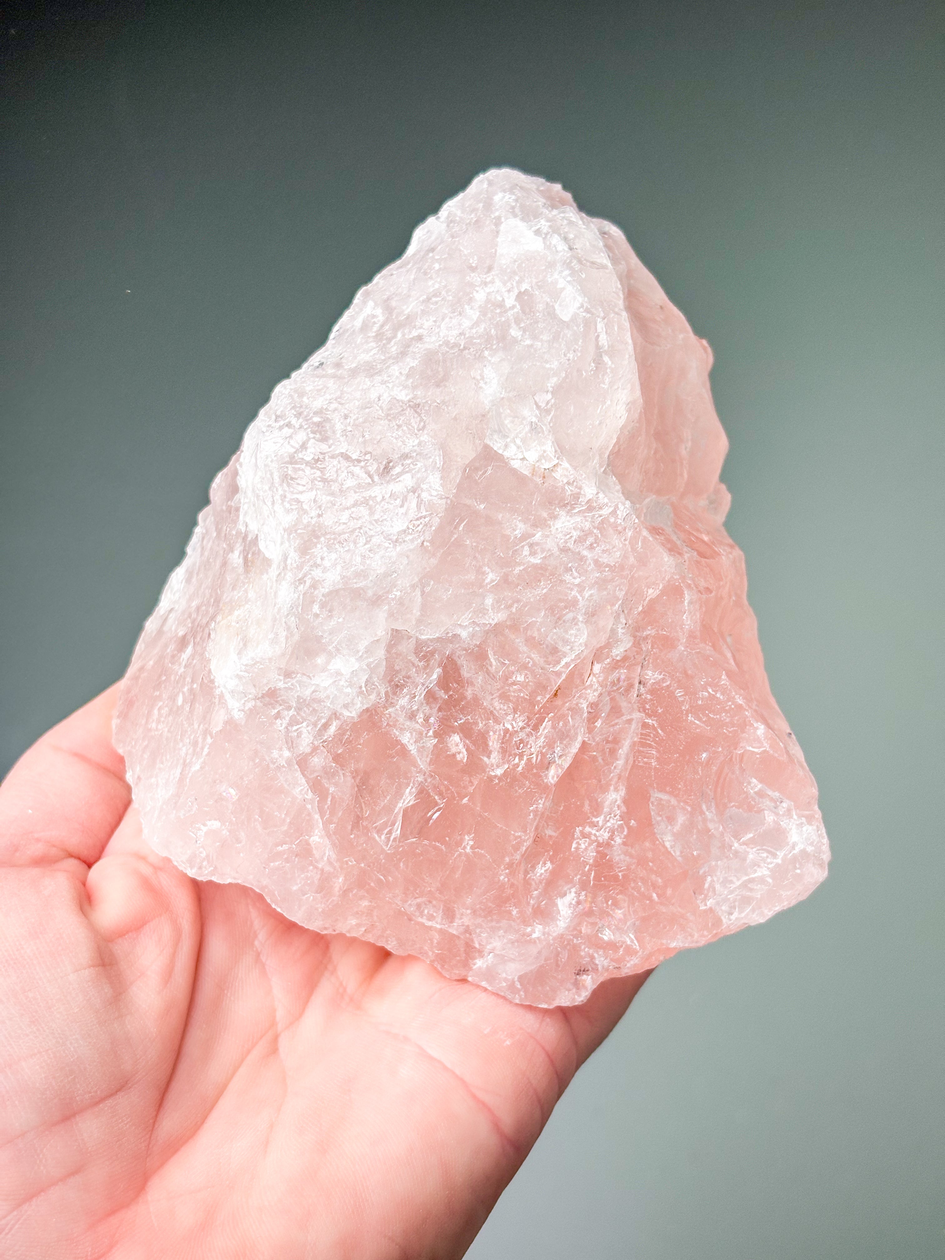Stor Rå Rosakvarts (Nr. 21)