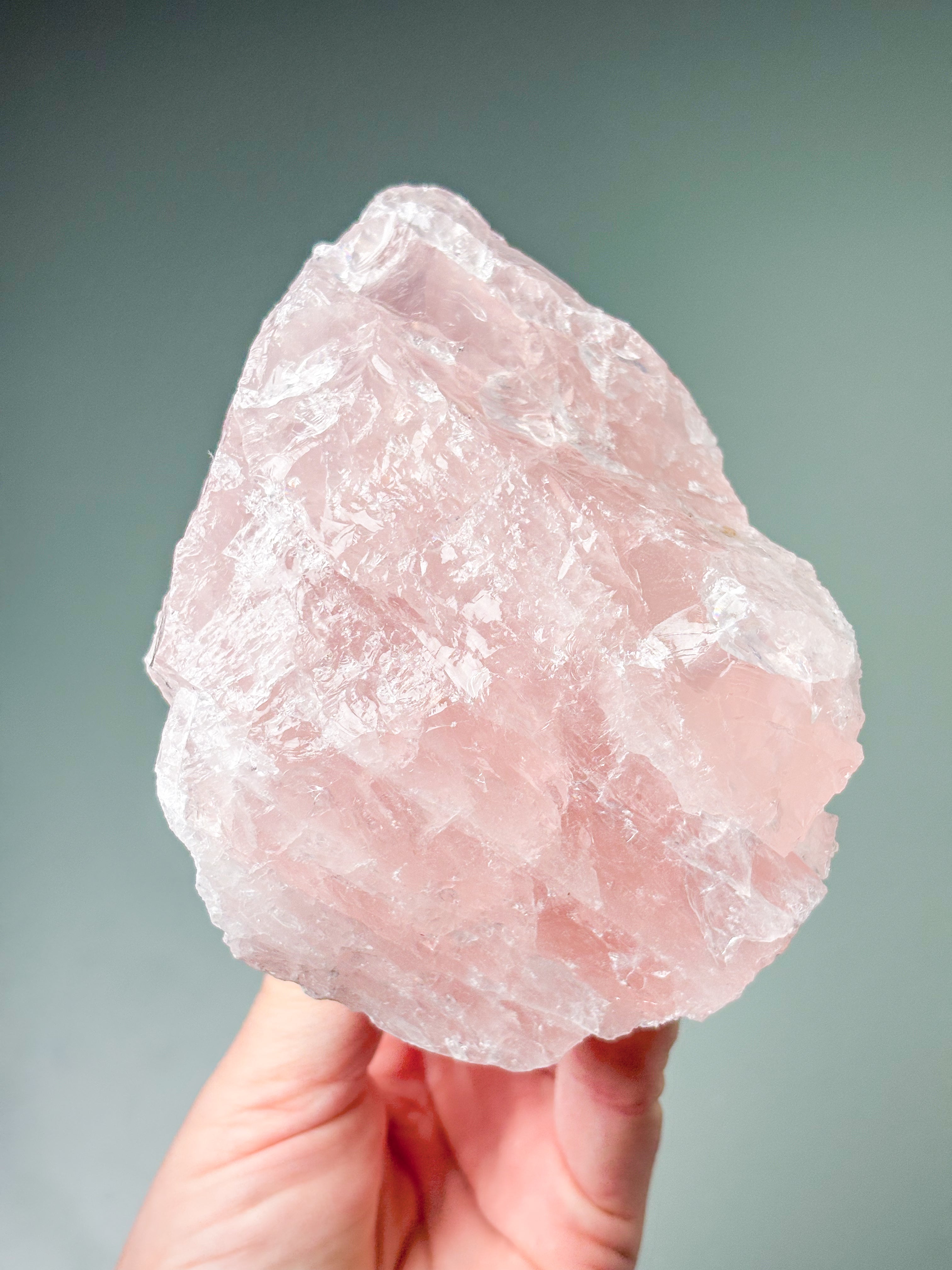 Stor Rå Rosakvarts (Nr. 22)