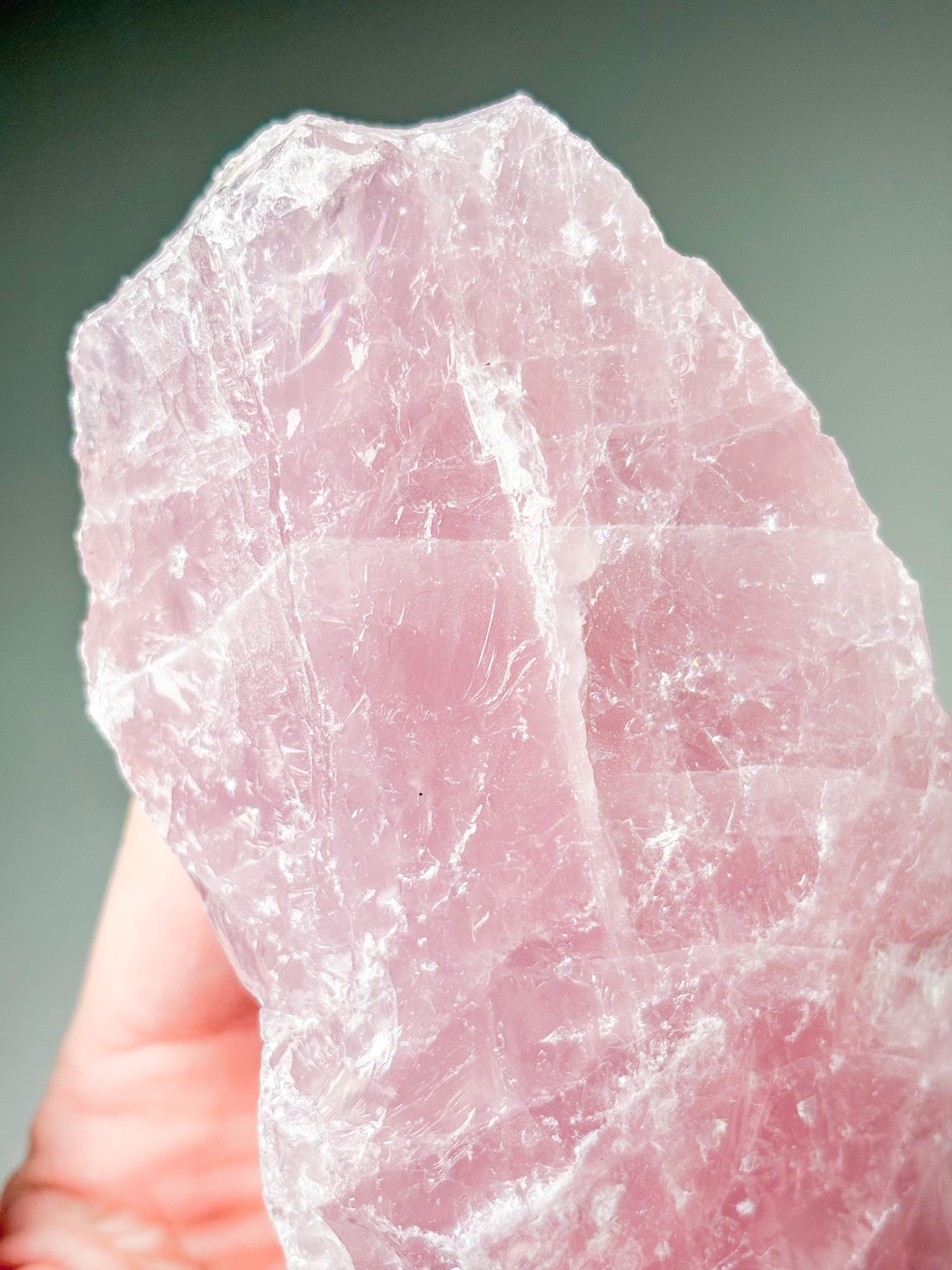 Stor Rå Rosakvarts (Nr. 24)