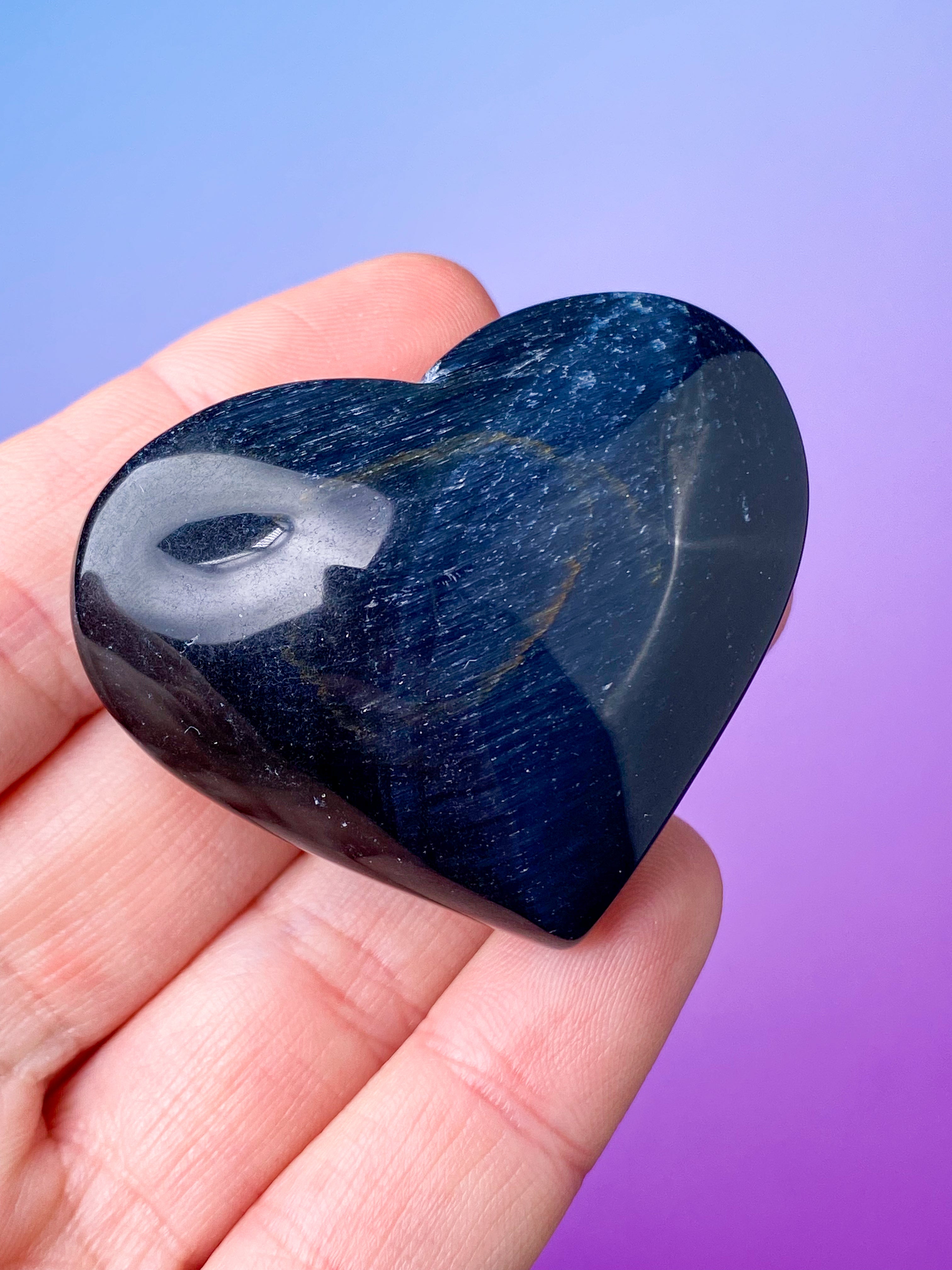 Blått tigerögahjärta (nr 3)