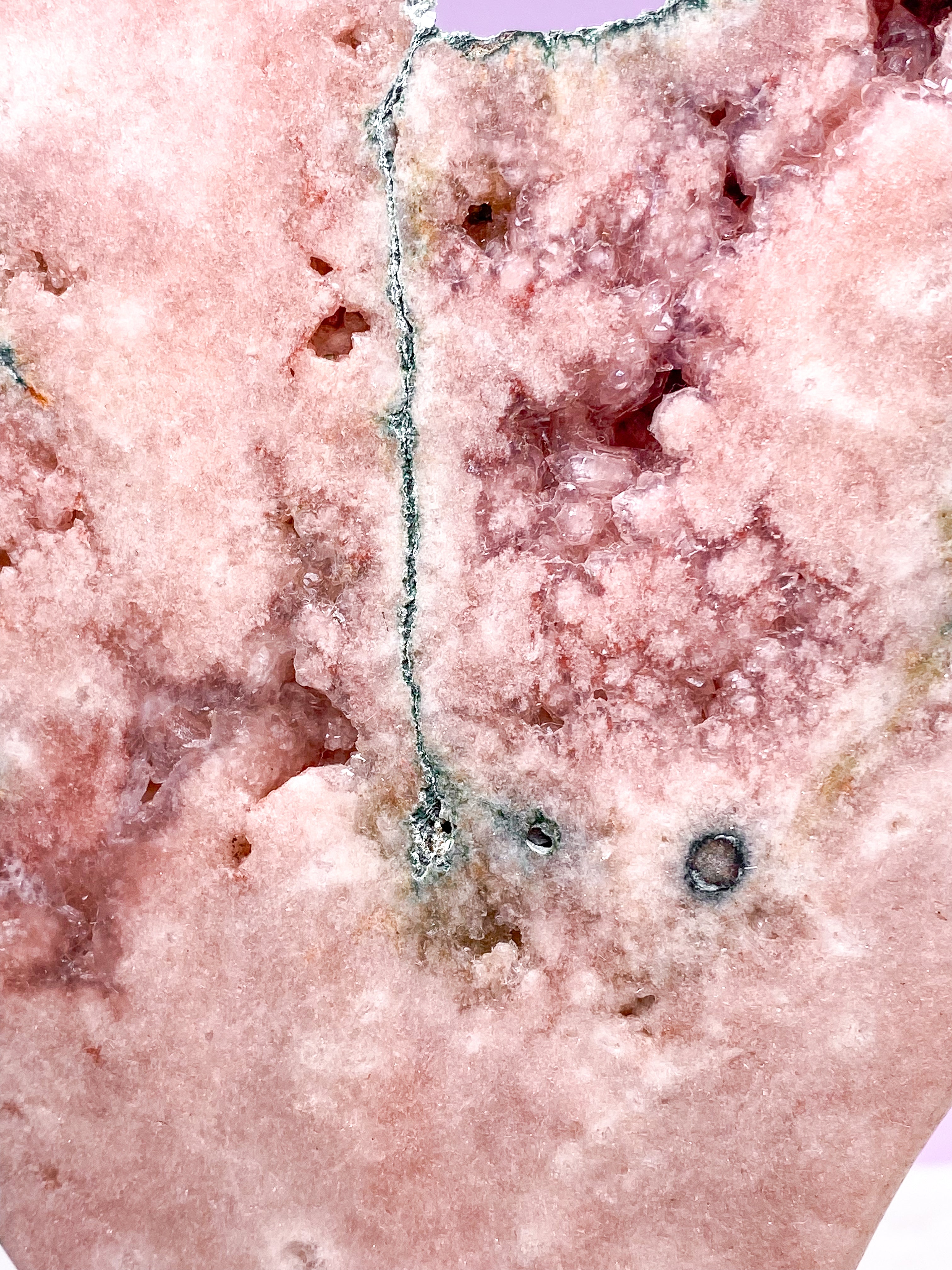 Pink Ametyst på fod (Nr. 7)
