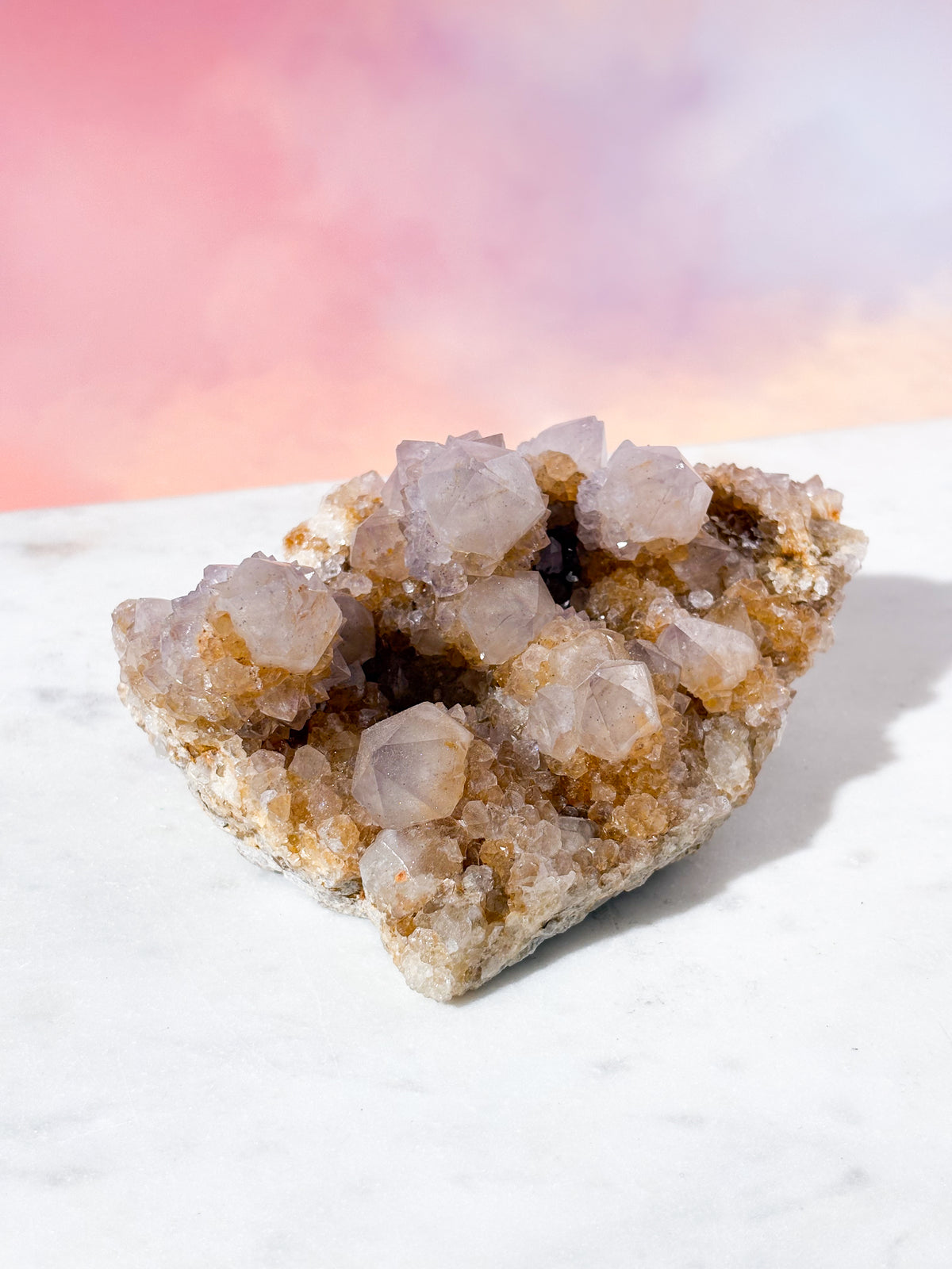 Vit Spirit Quartz-kluster (Nr. 5)