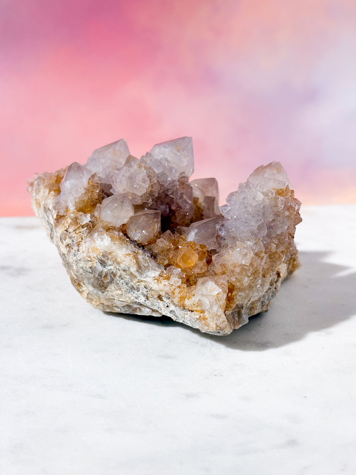 Vit Spirit Quartz-kluster (Nr. 5)