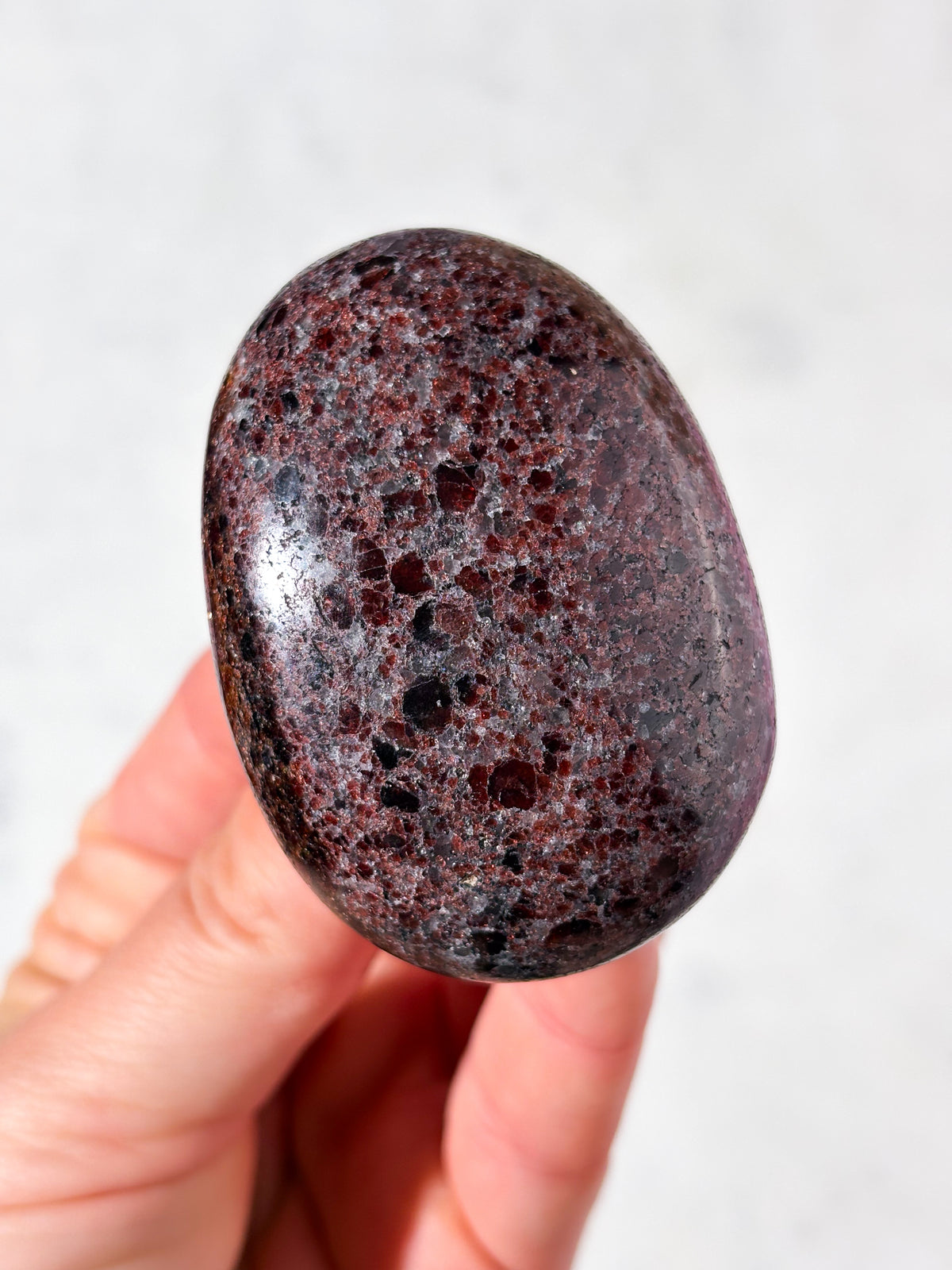 Granat palmsten (nr. 6)