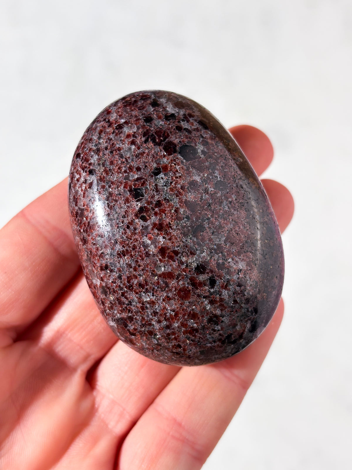 Granat palmsten (nr. 6)