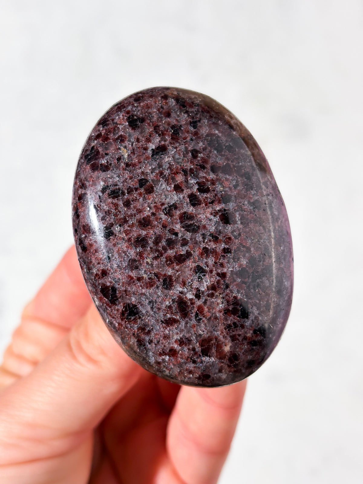 Granat palmsten (nr 9)