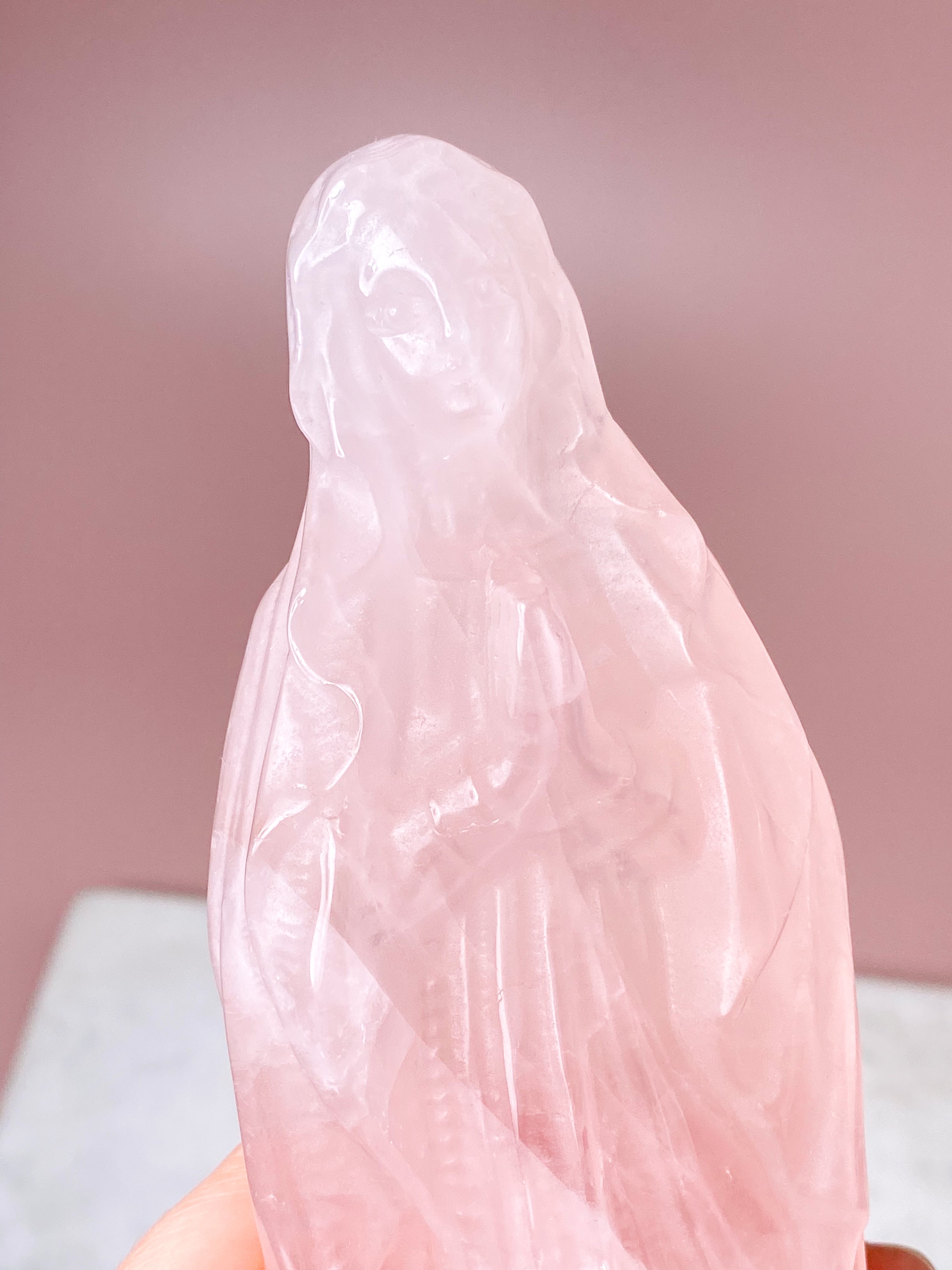 XL Rosakvarts Tower (1,5 kg)