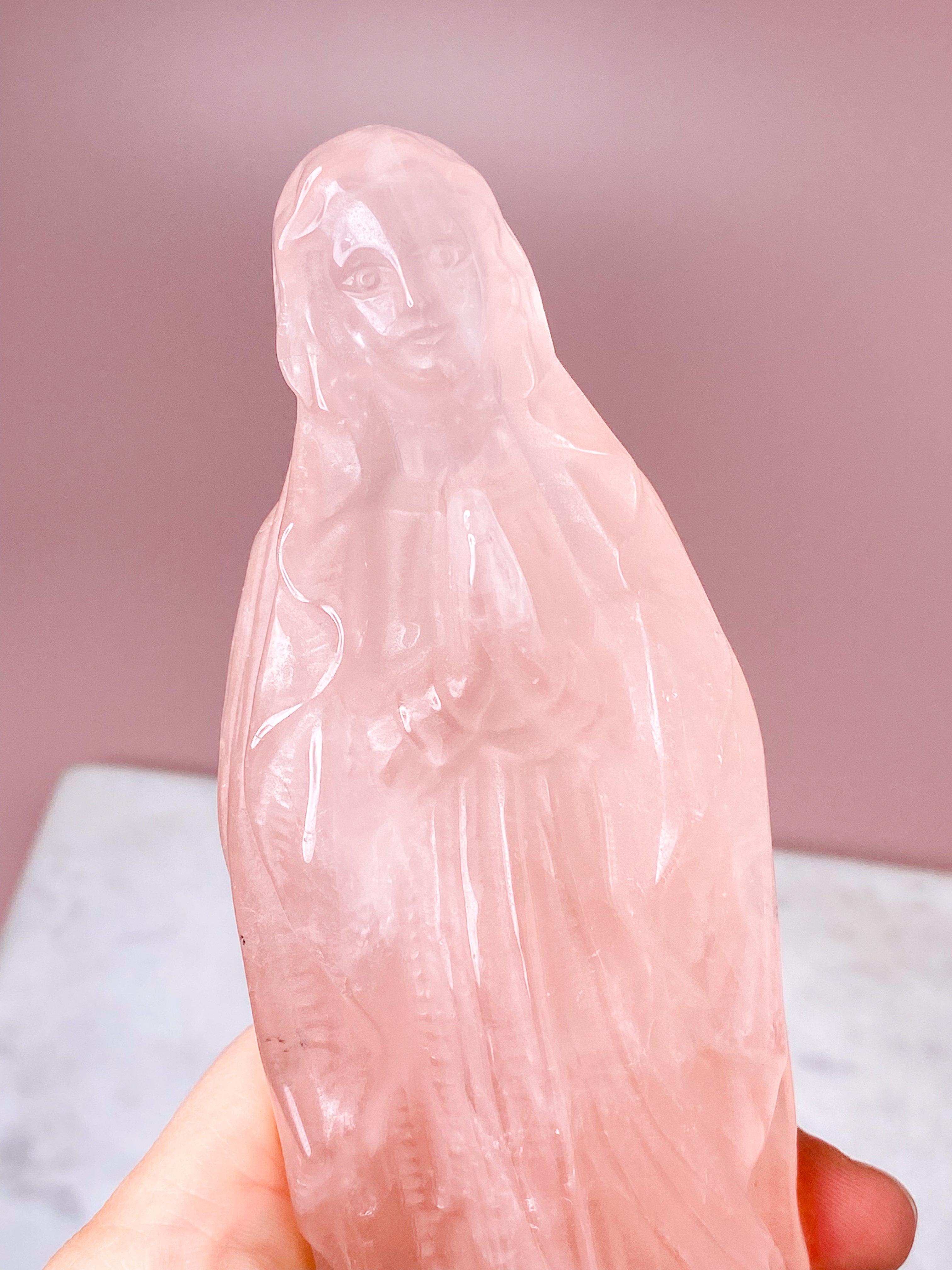 XL Rosakvarts Tower (1,5 kg)