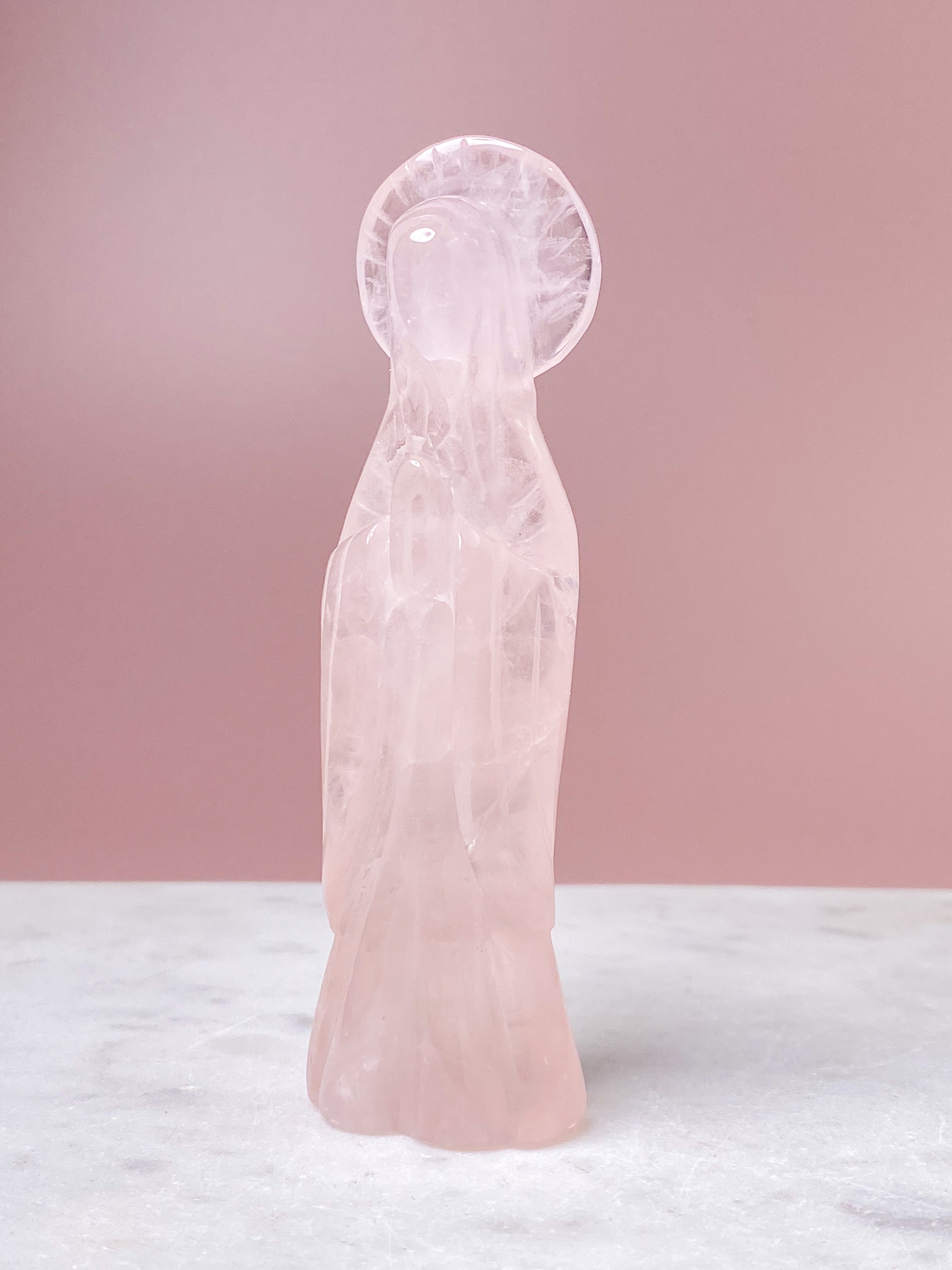 XL Rosakvarts Tower (1,5 kg)