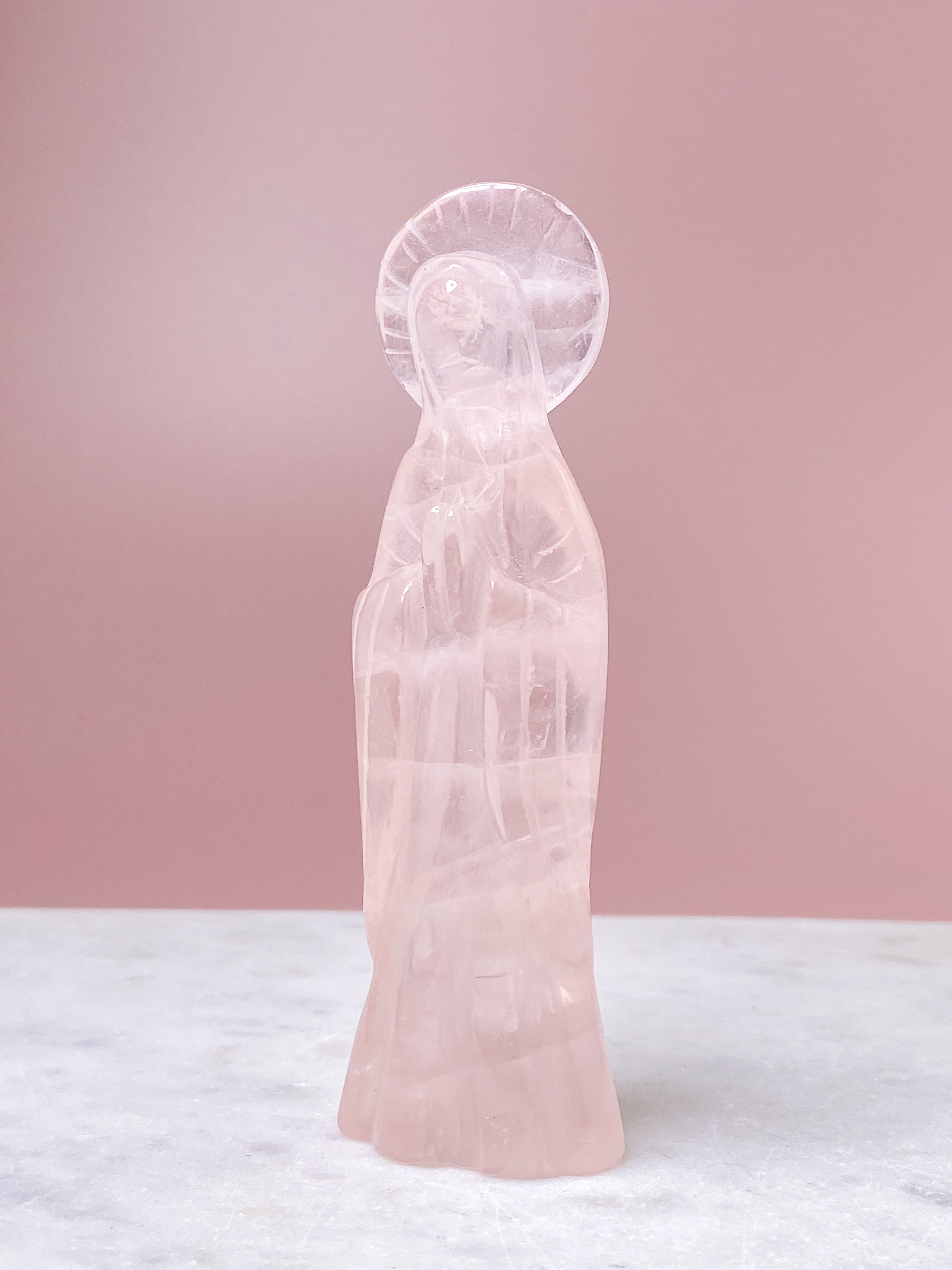 XL Rosakvarts Tower (1,5 kg)