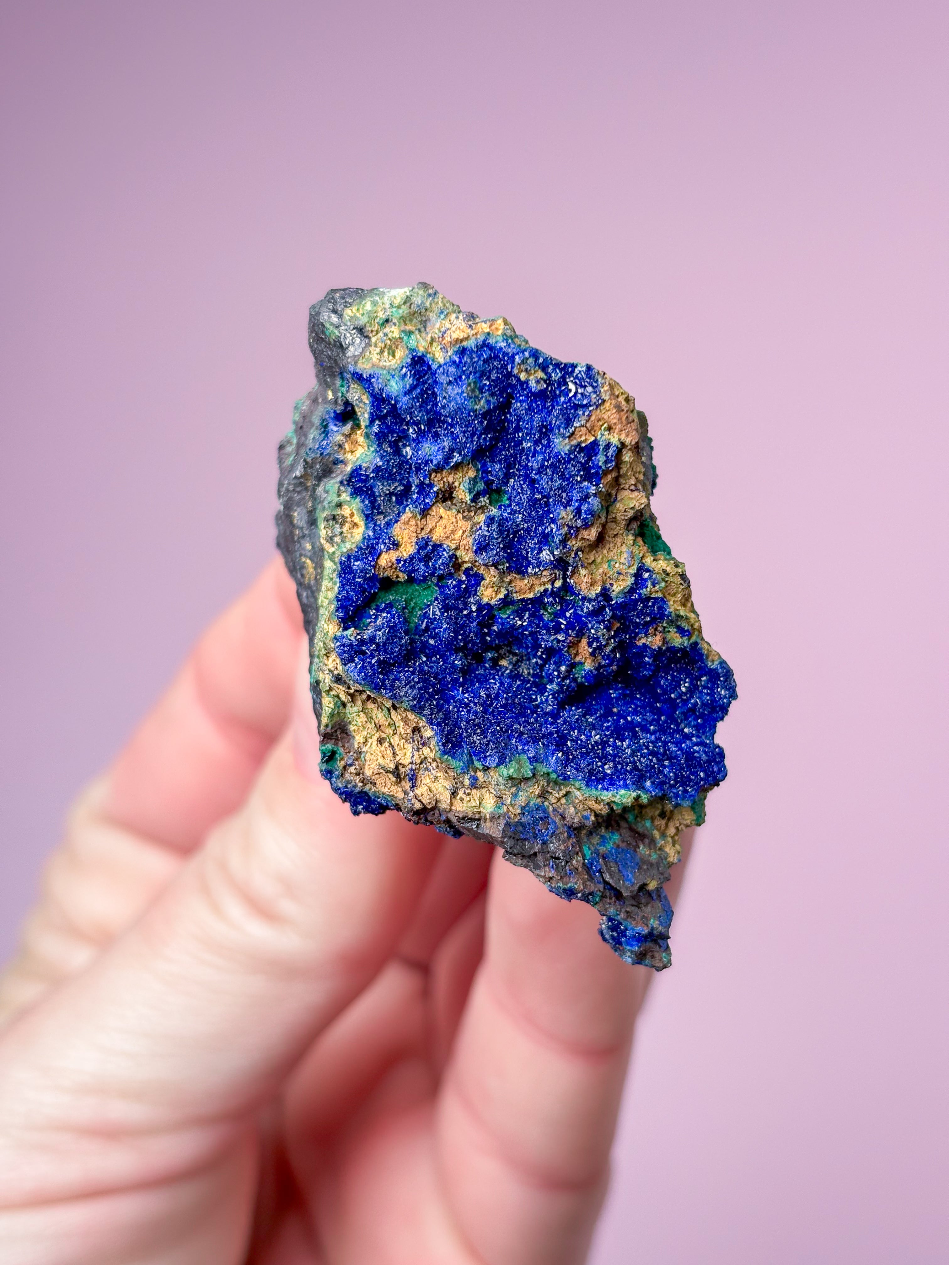 Azuritkluster (nr 1)