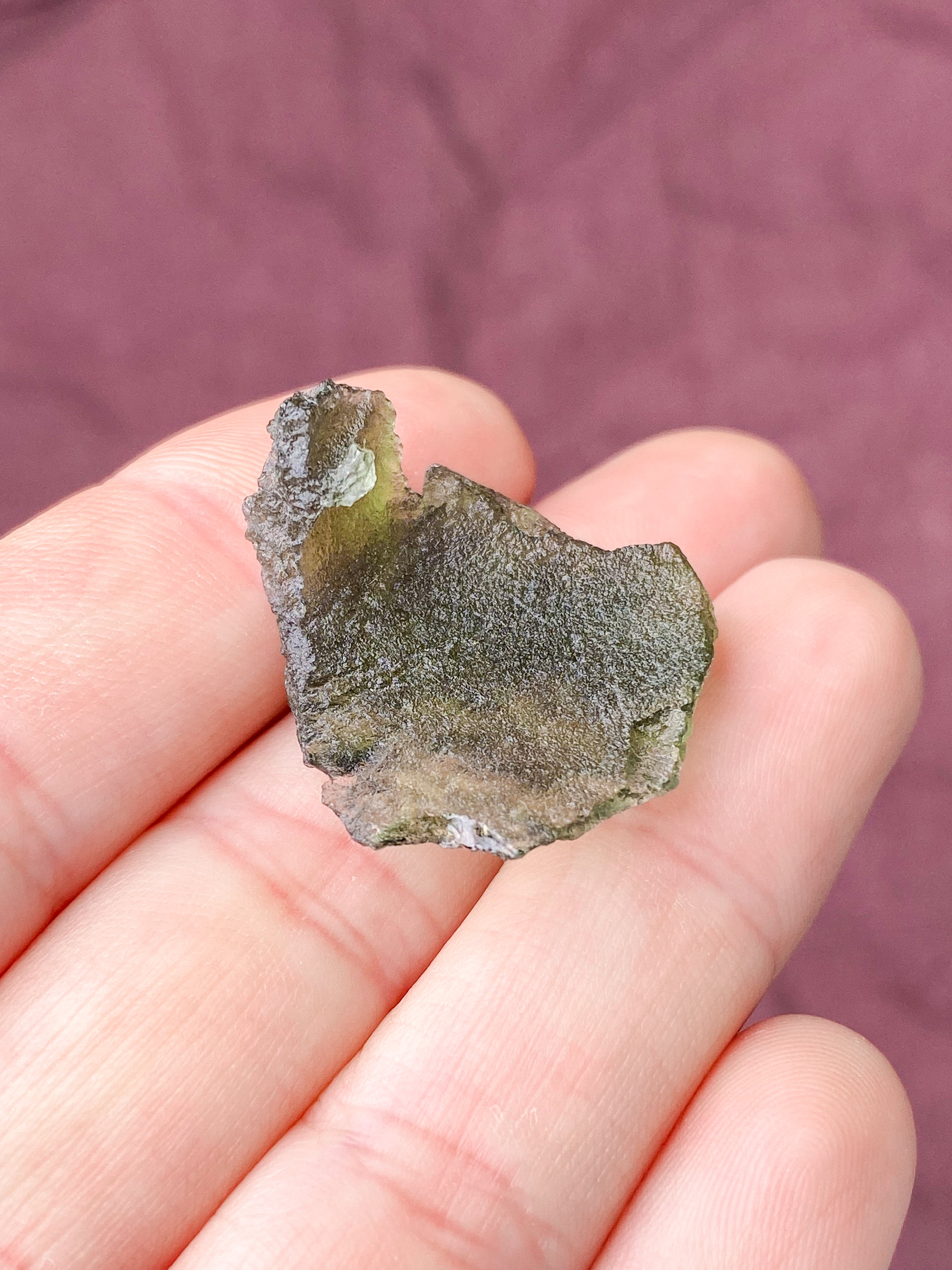 Besednice Moldavit Pendant (nr 18)