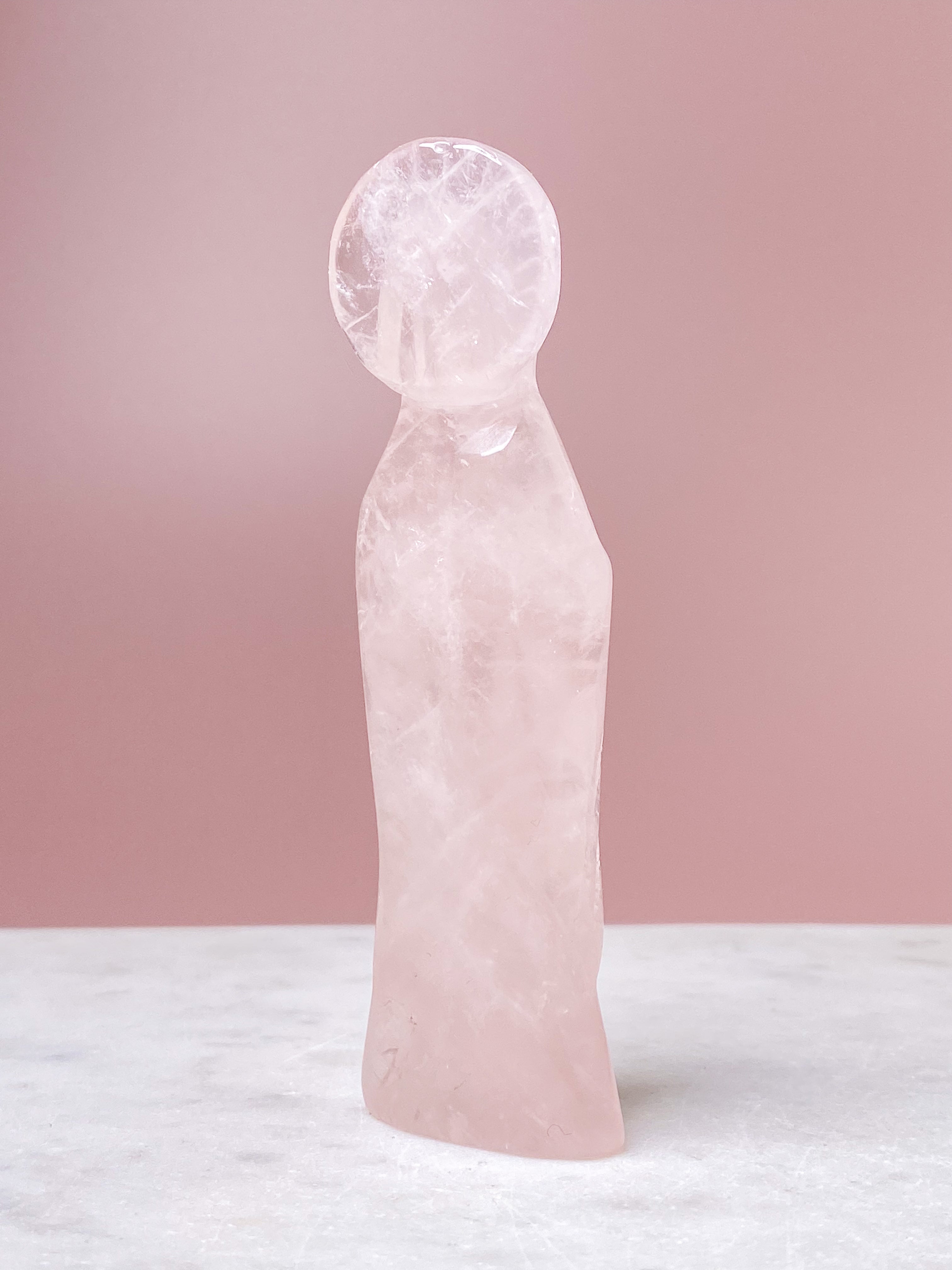 XL Rosakvarts Tower (1,5 kg)