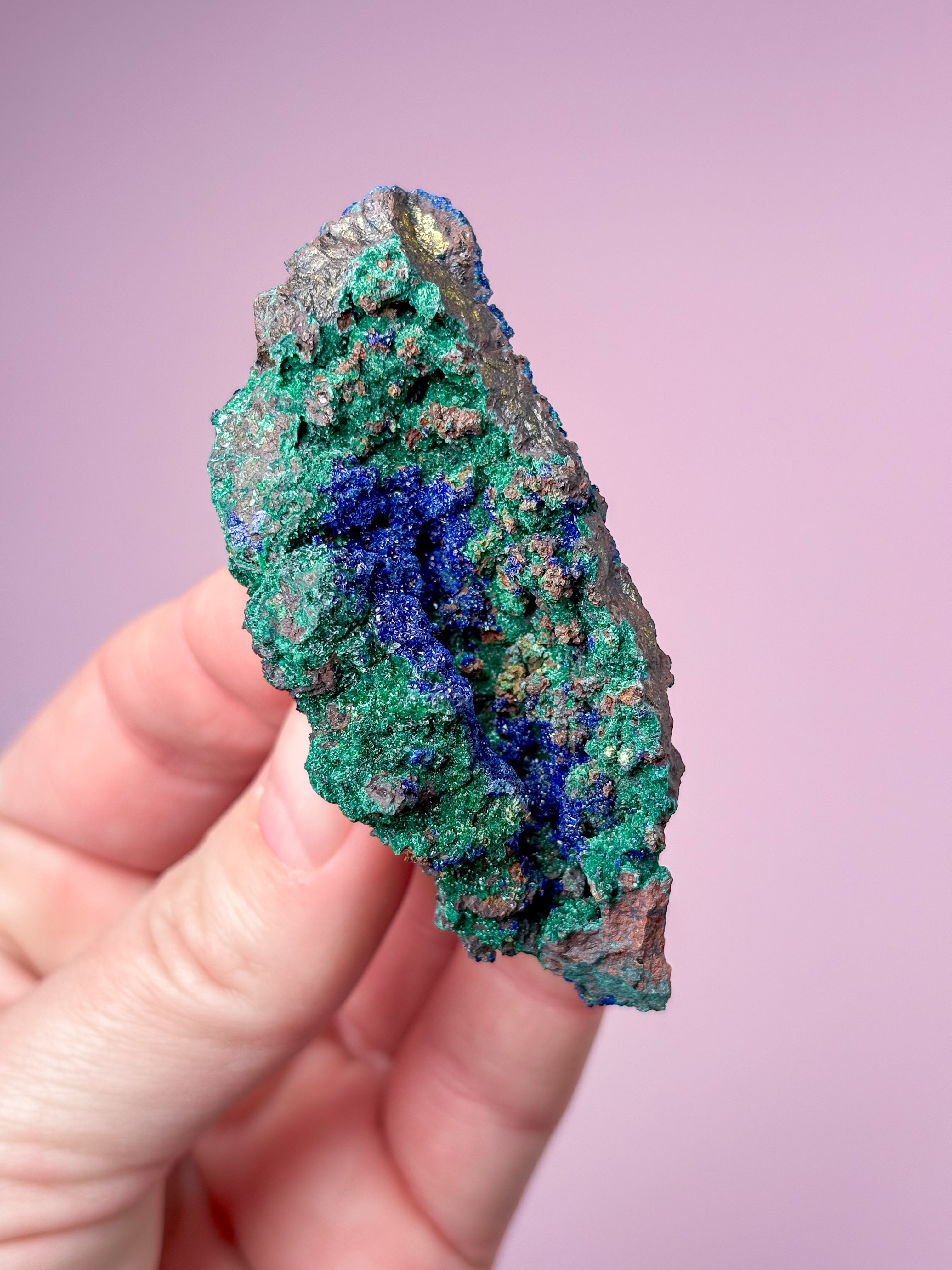 Azuritkluster (nr 3)