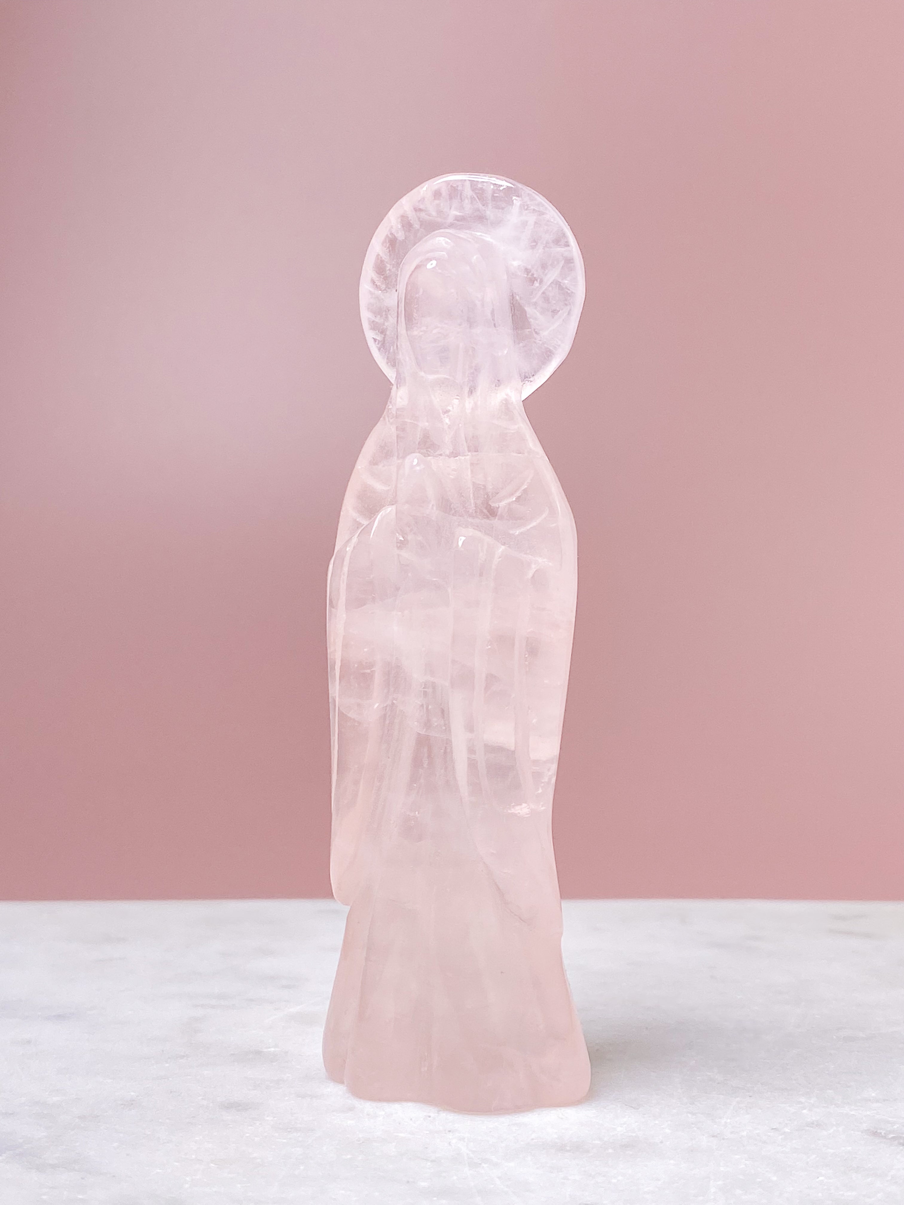 XL Rosakvarts Tower (1,5 kg)