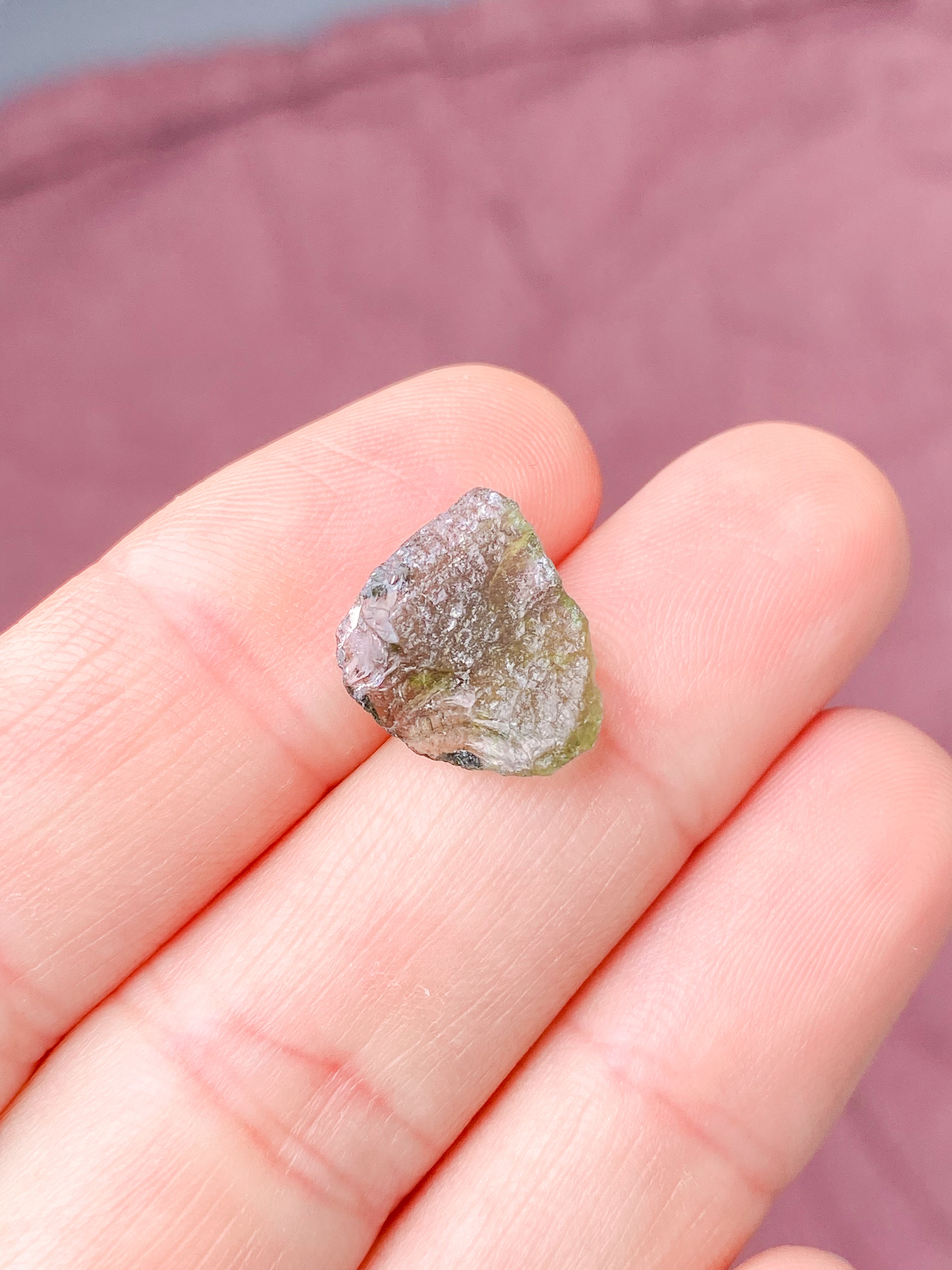 Besednice Moldavit Pendant (nr 18)