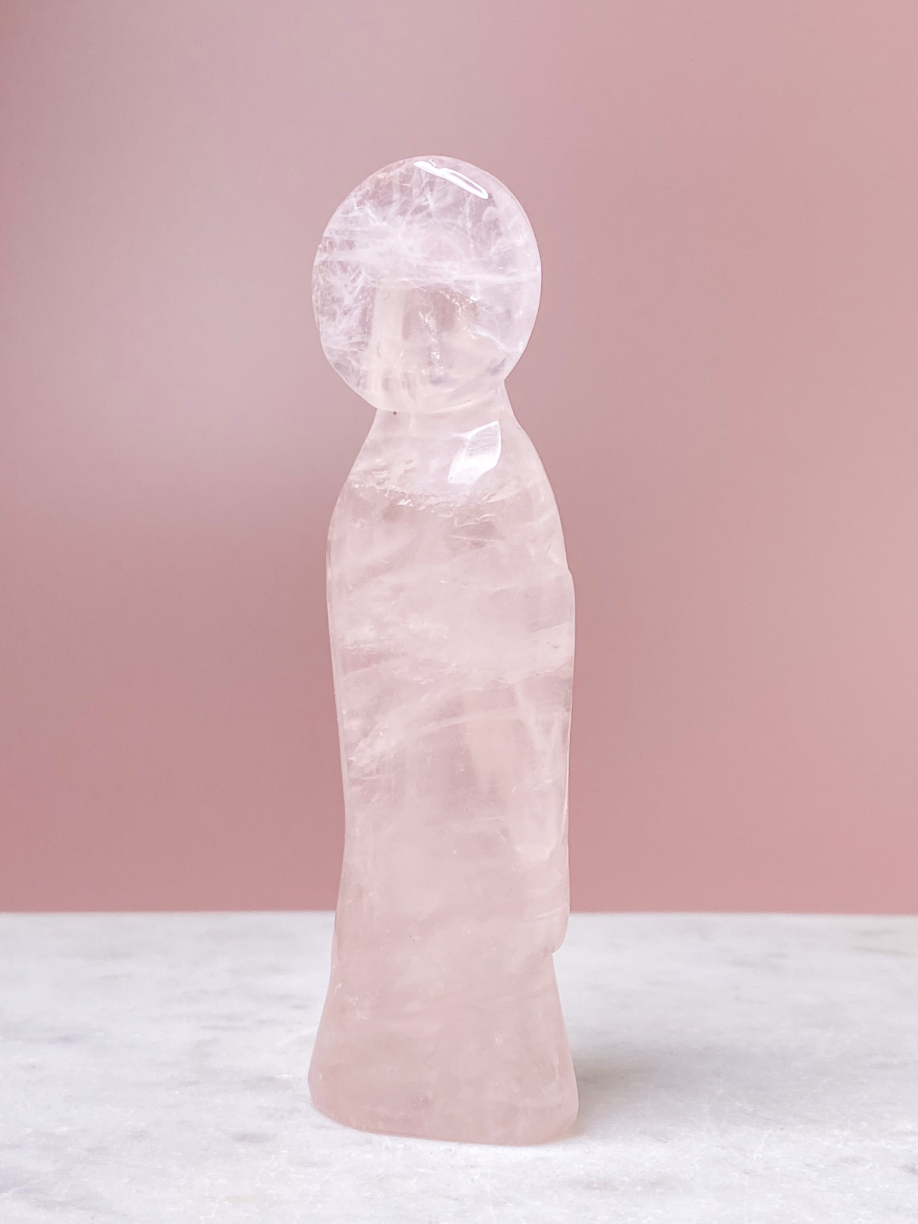 XL Rosakvarts Tower (1,5 kg)