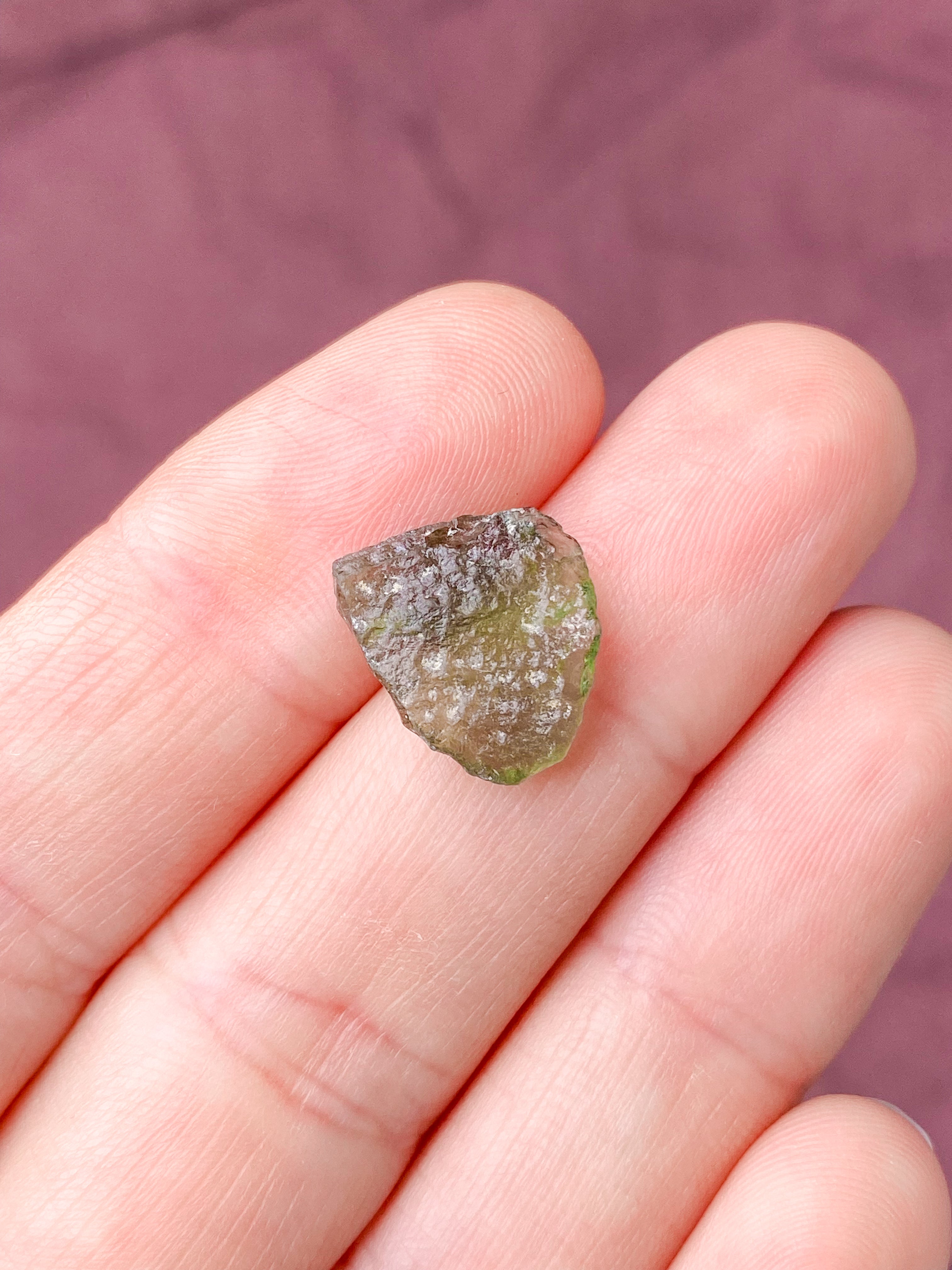 Besednice Moldavit Pendant (nr 18)