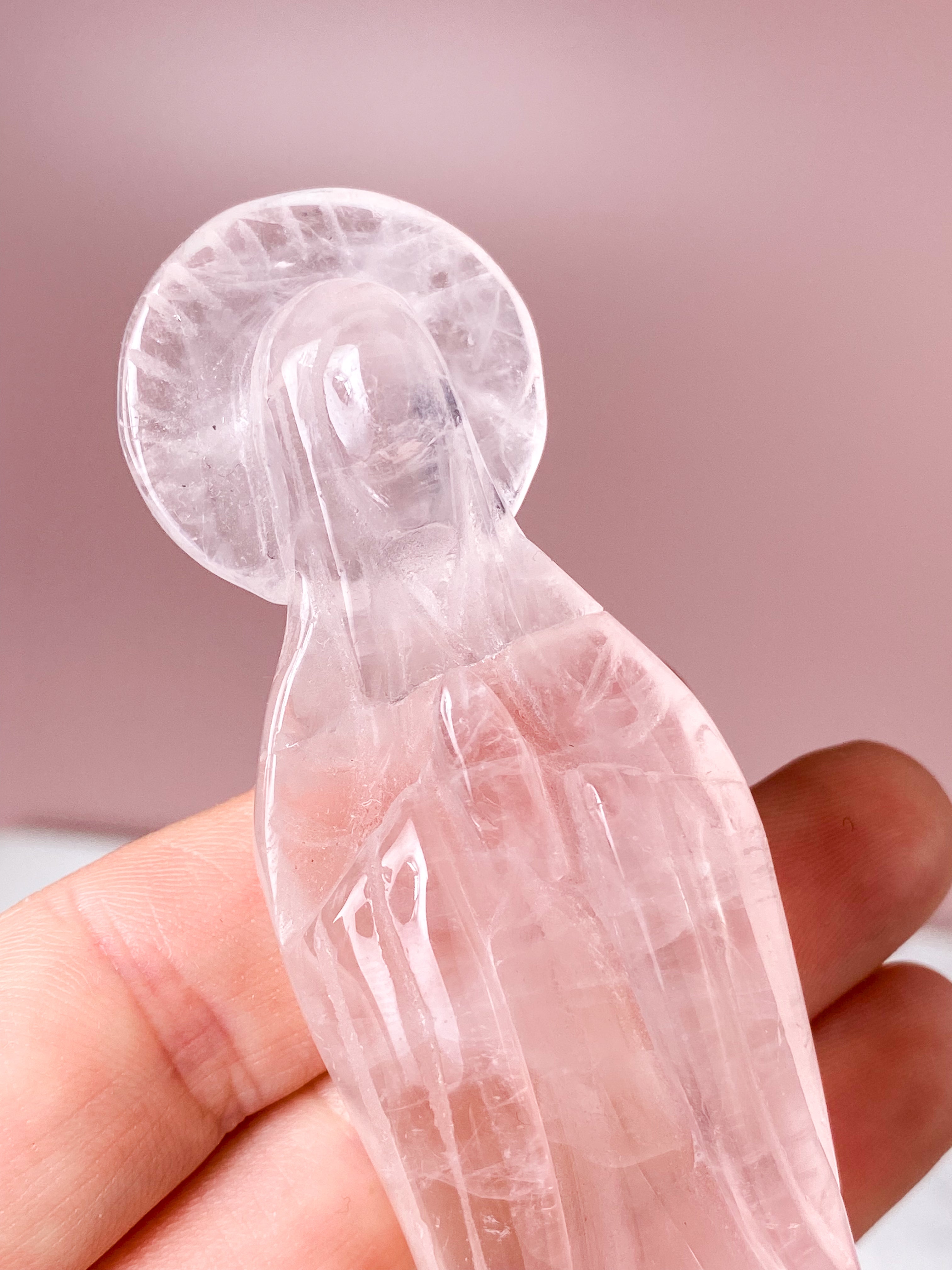 XL Rosakvarts Tower (1,5 kg)