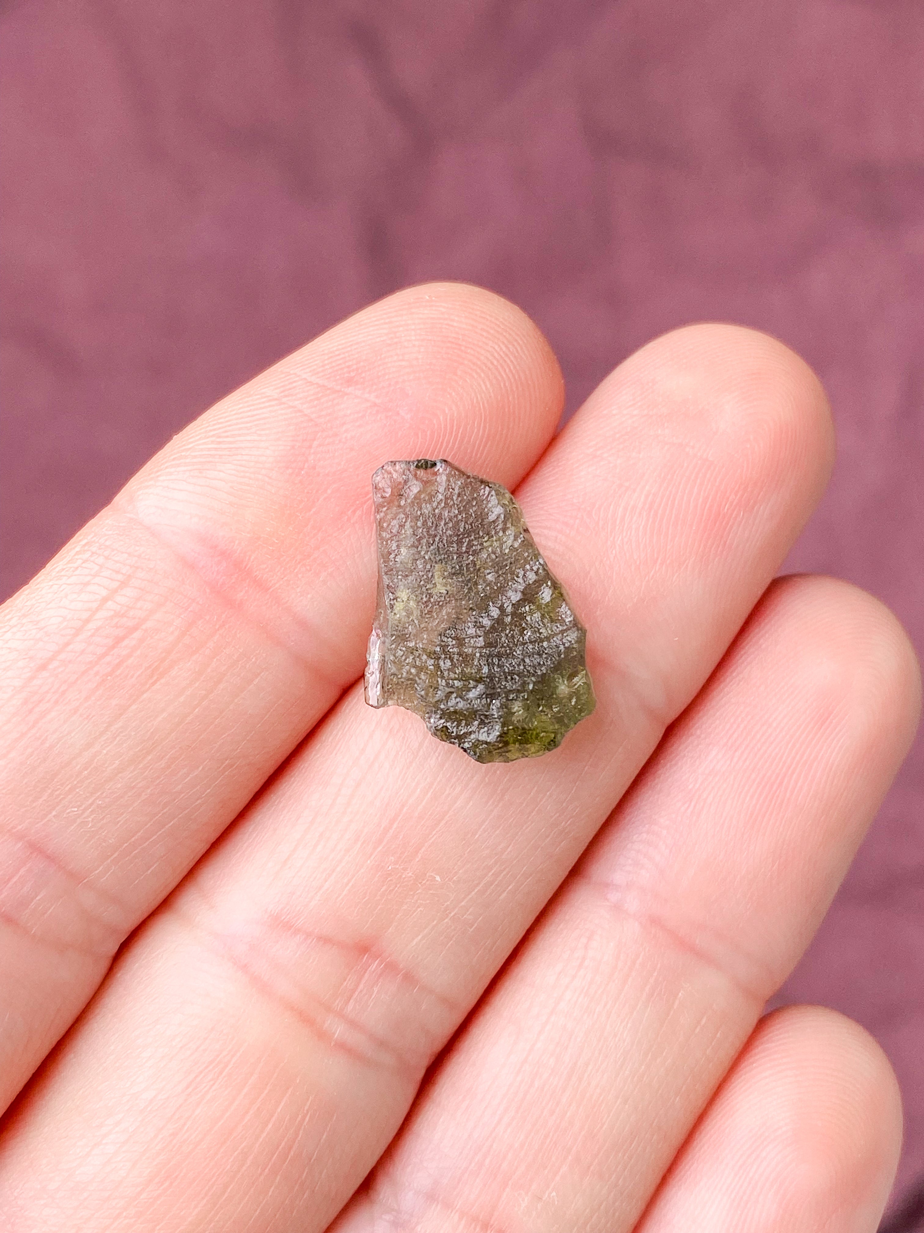 Besednice Moldavit Pendant (nr 18)