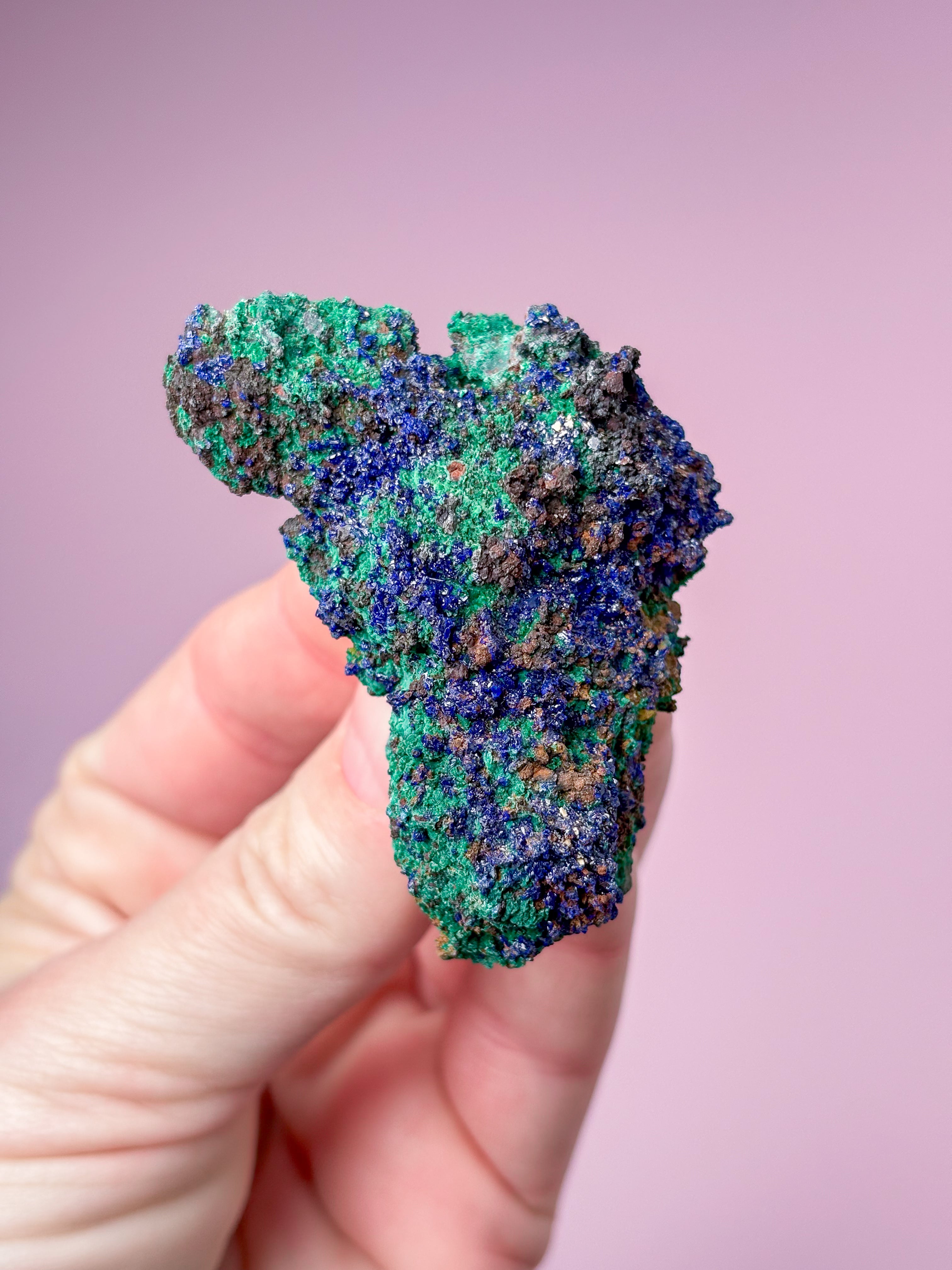 Azuritkluster (nr 9)