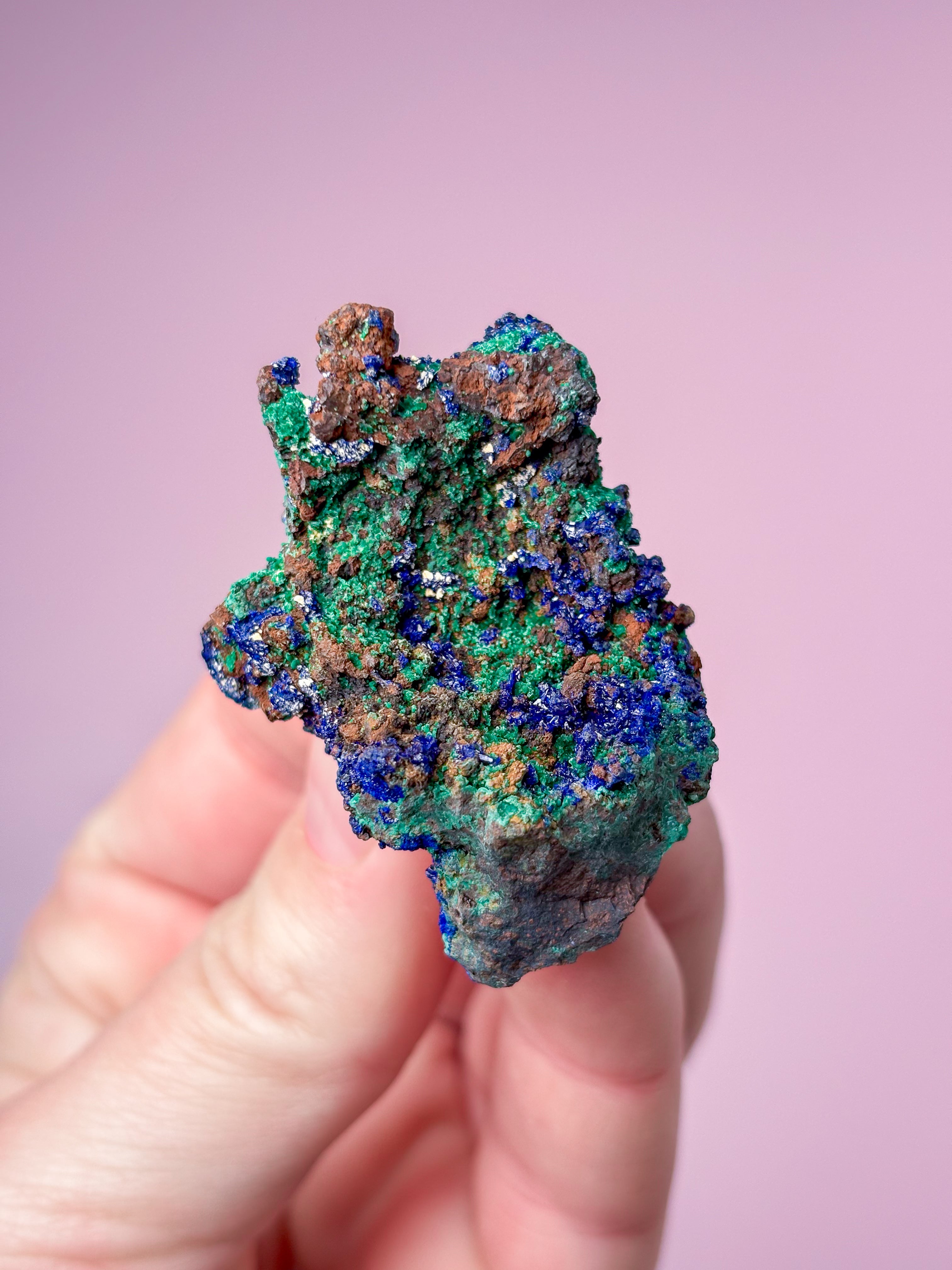 Azuritkluster (nr 11)