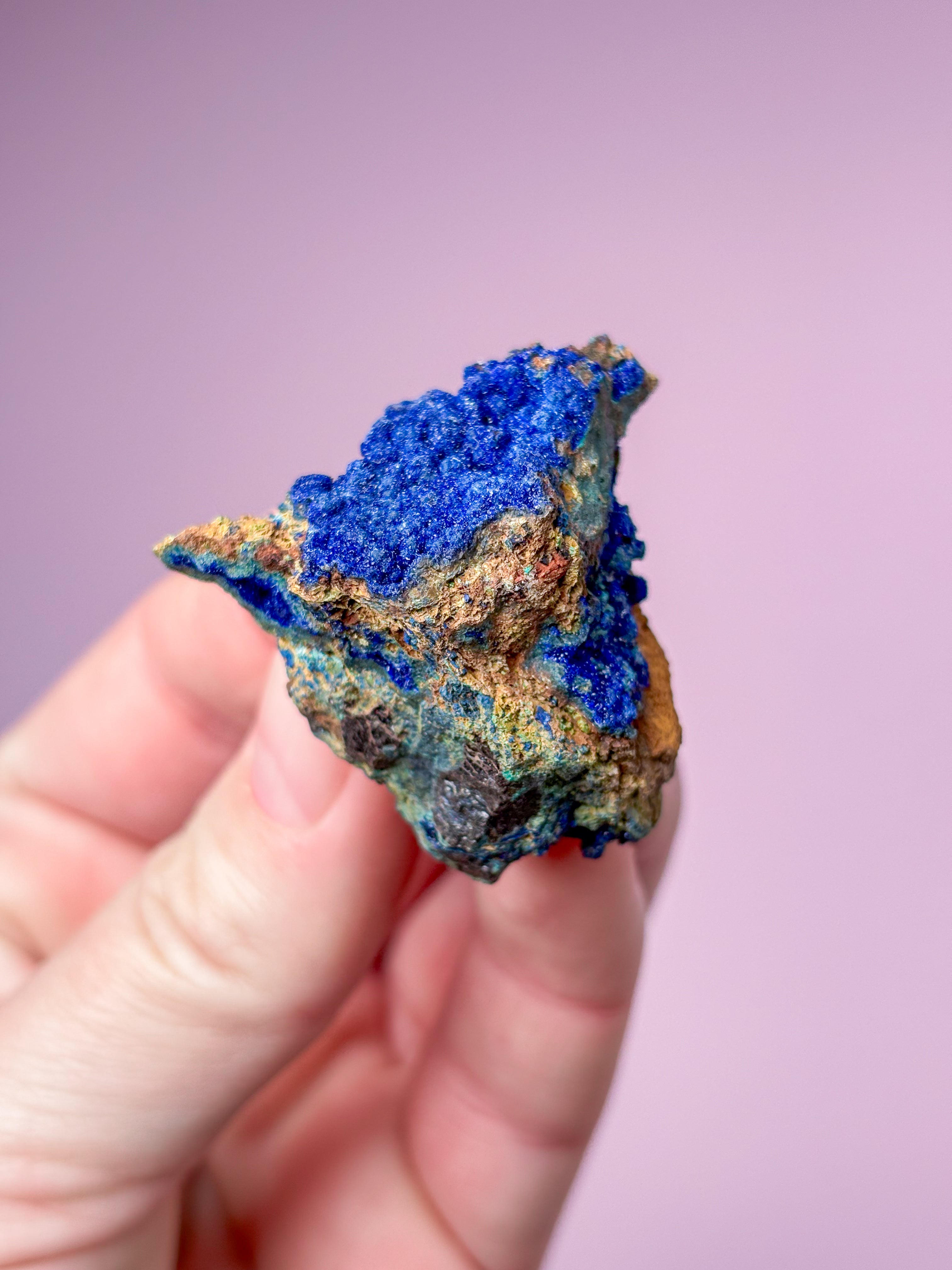 Azuritkluster (nr 12)