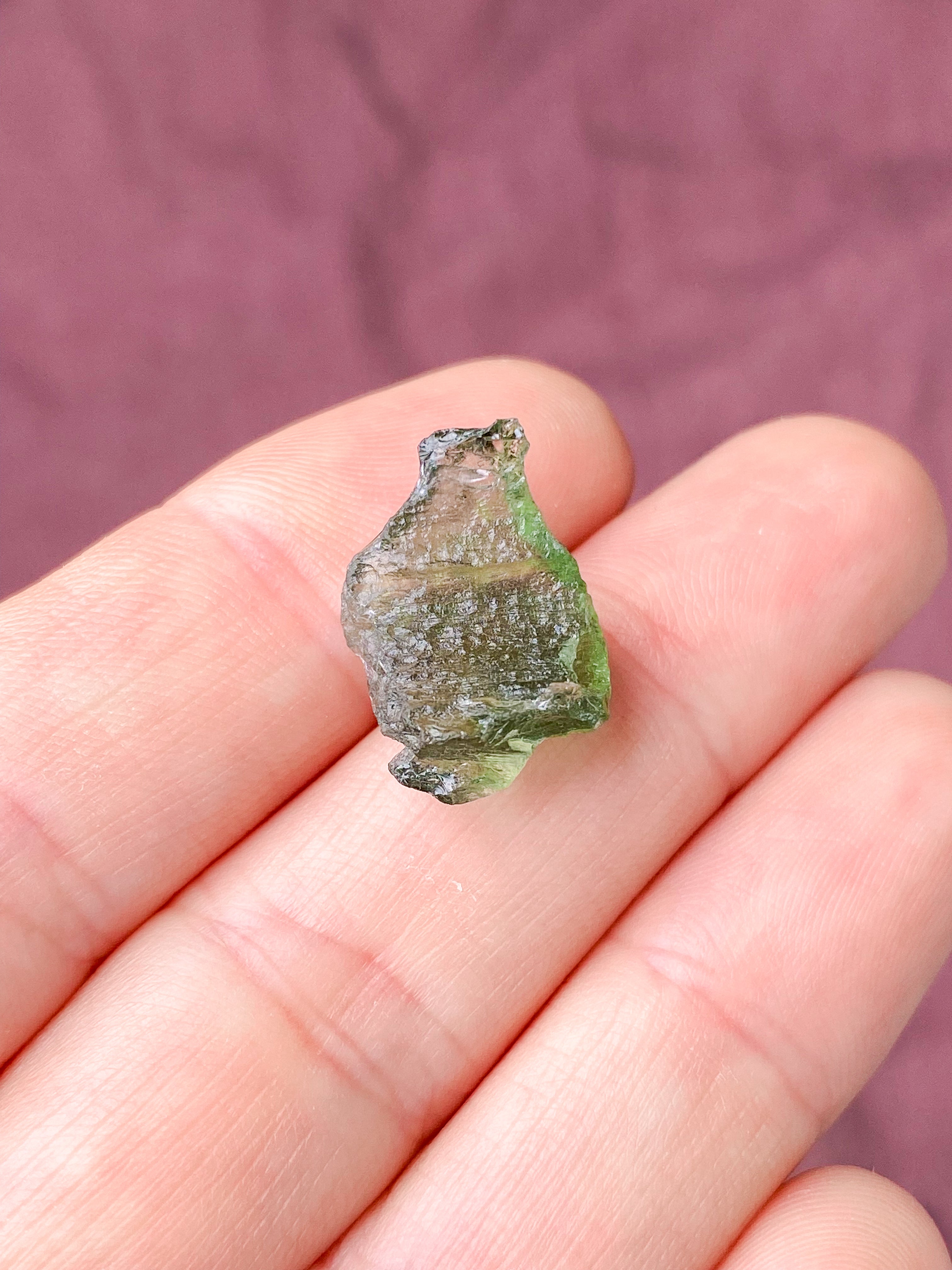 Besednice Moldavit Pendant (nr 18)