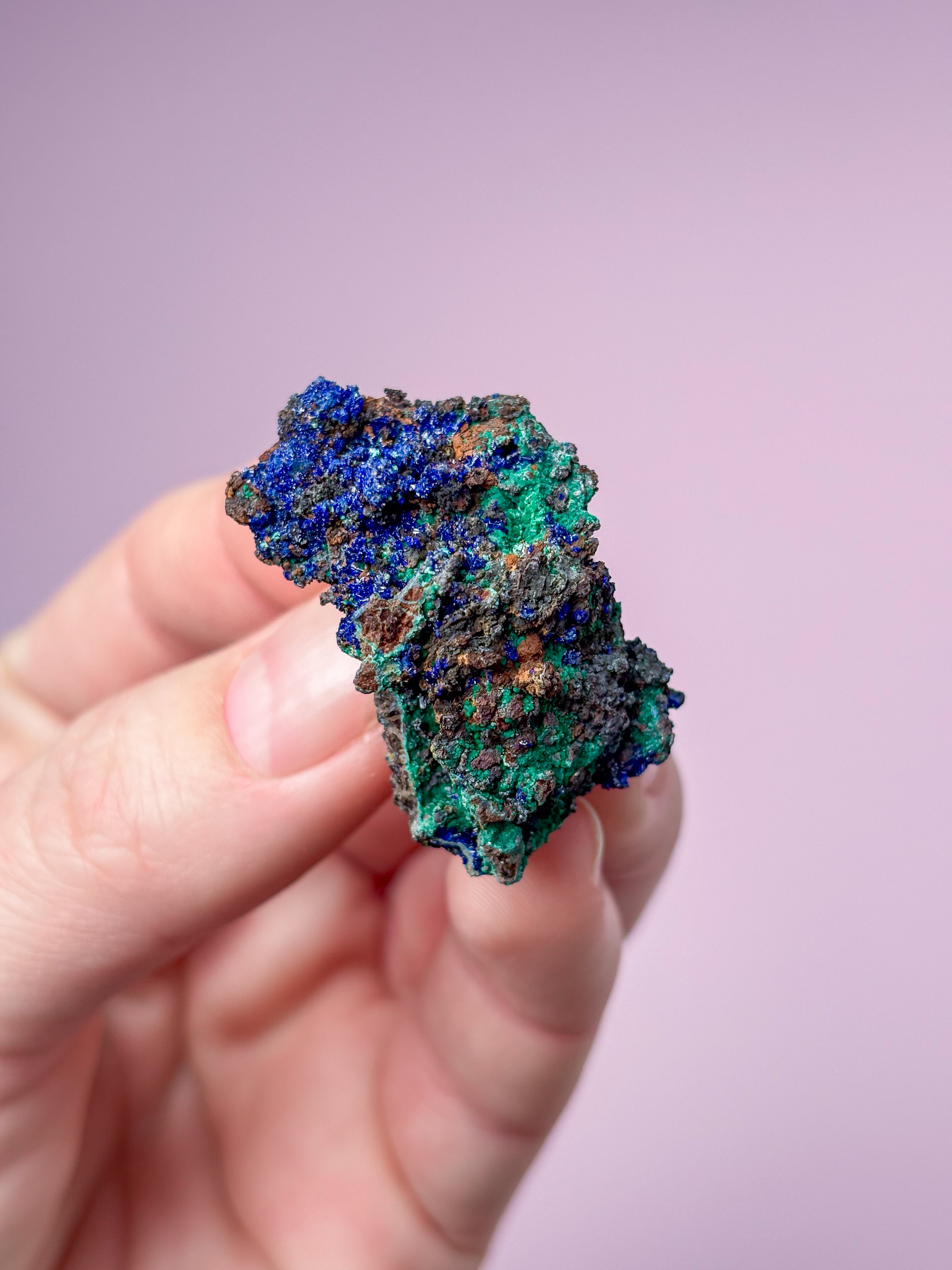 Azuritkluster (nr 14)