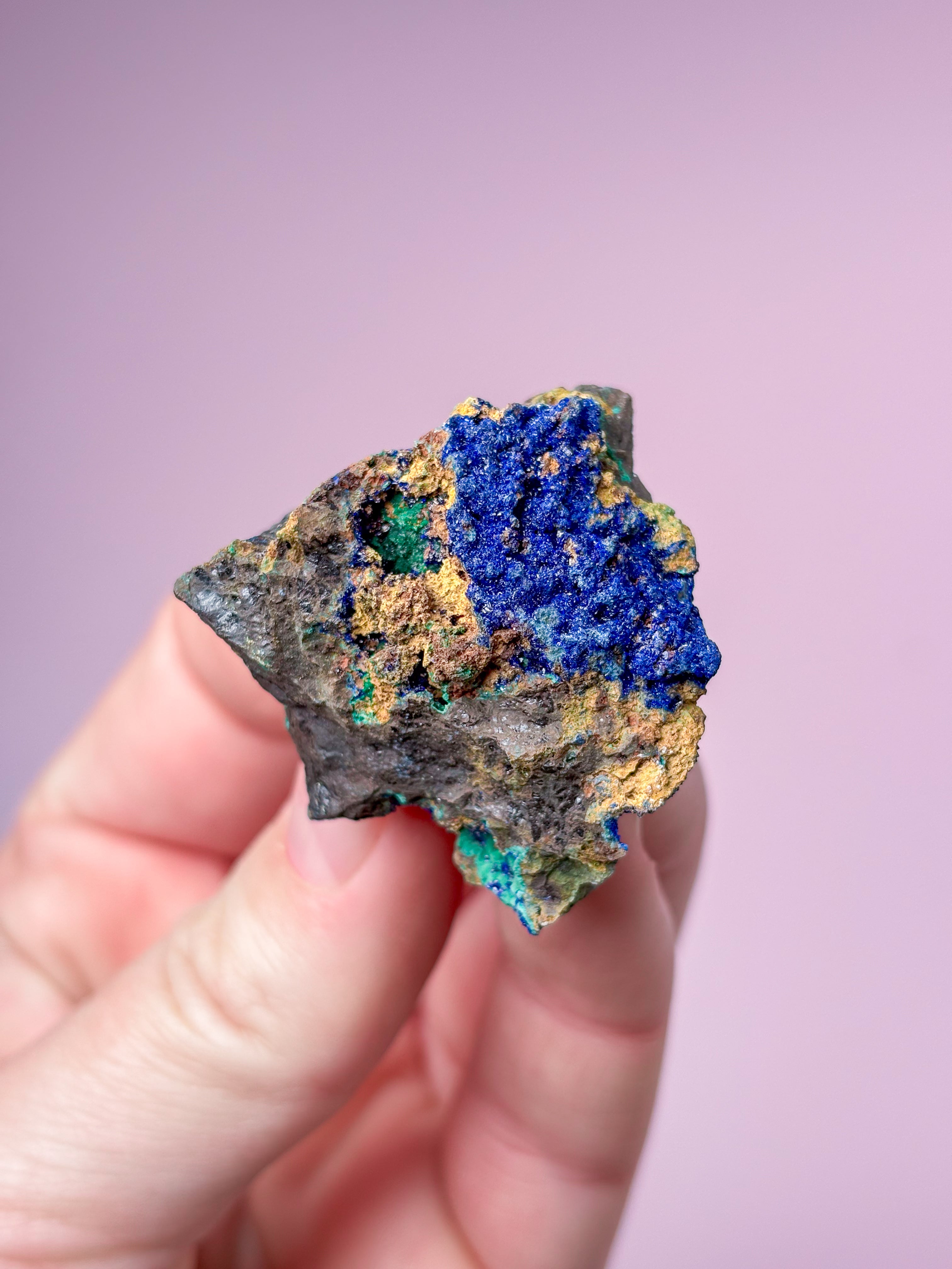 Azuritkluster (nr 16)