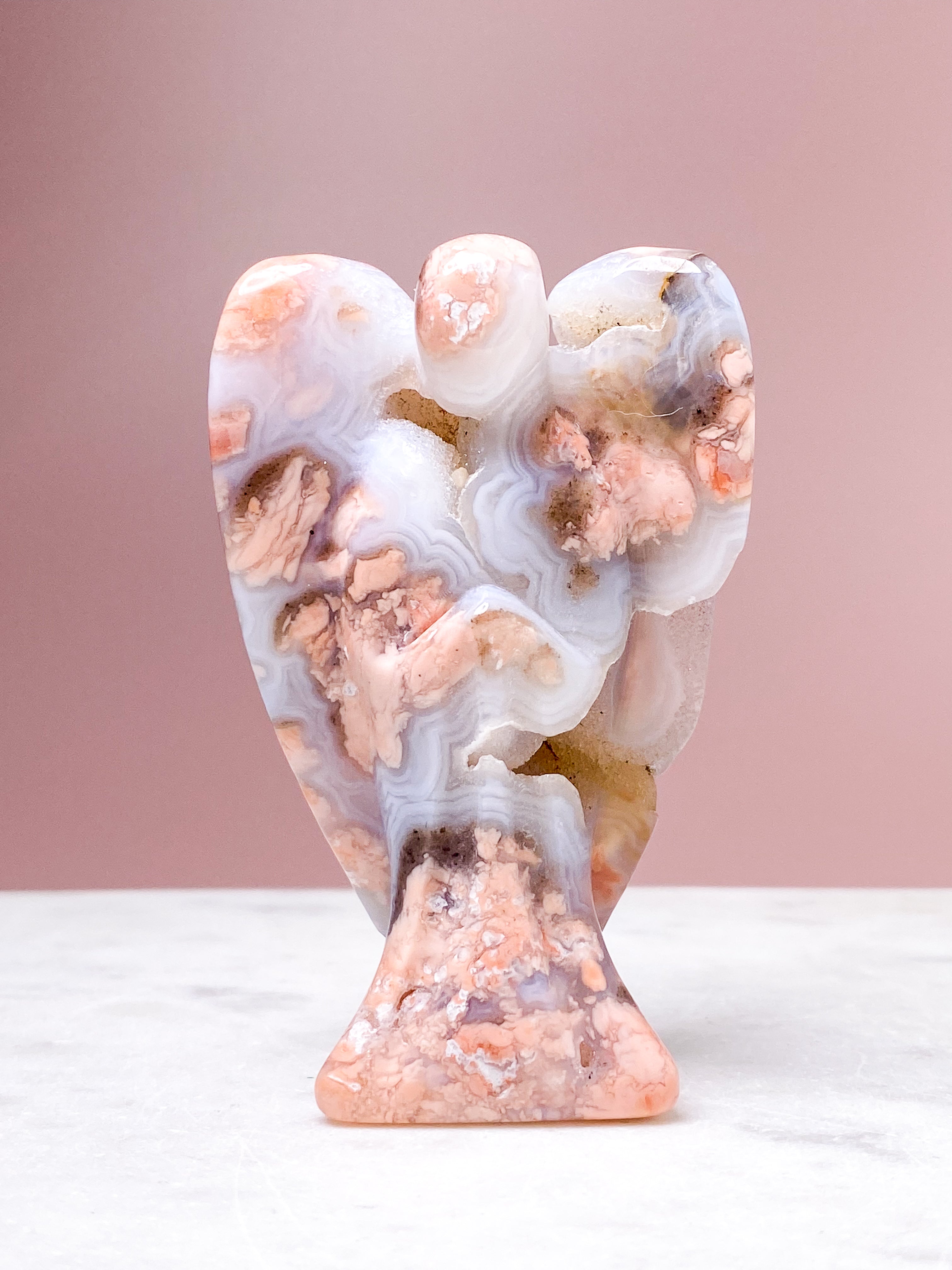 Rosa Agatängel (nr 1)