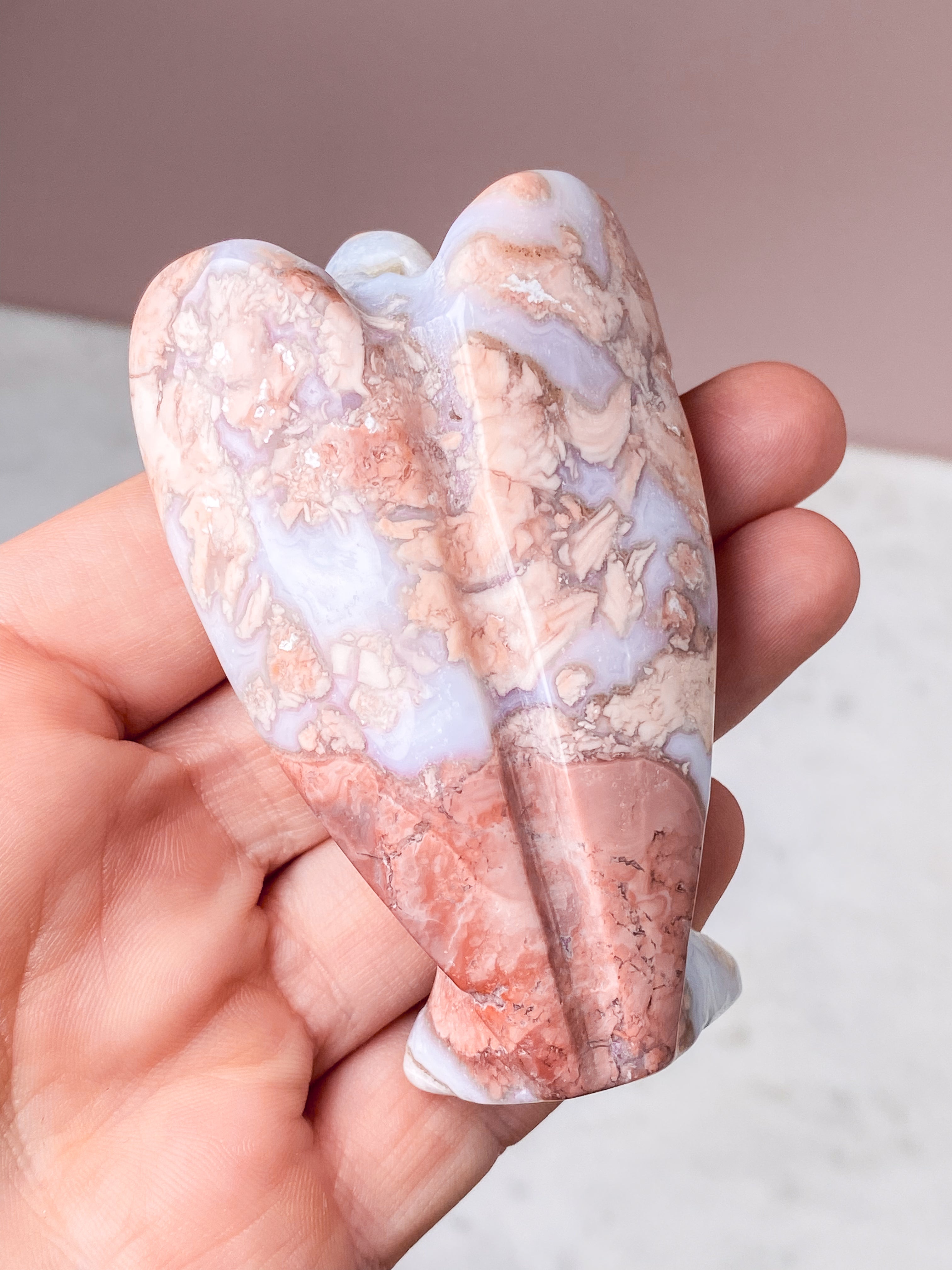 Rosa Agatängel (nr 1)