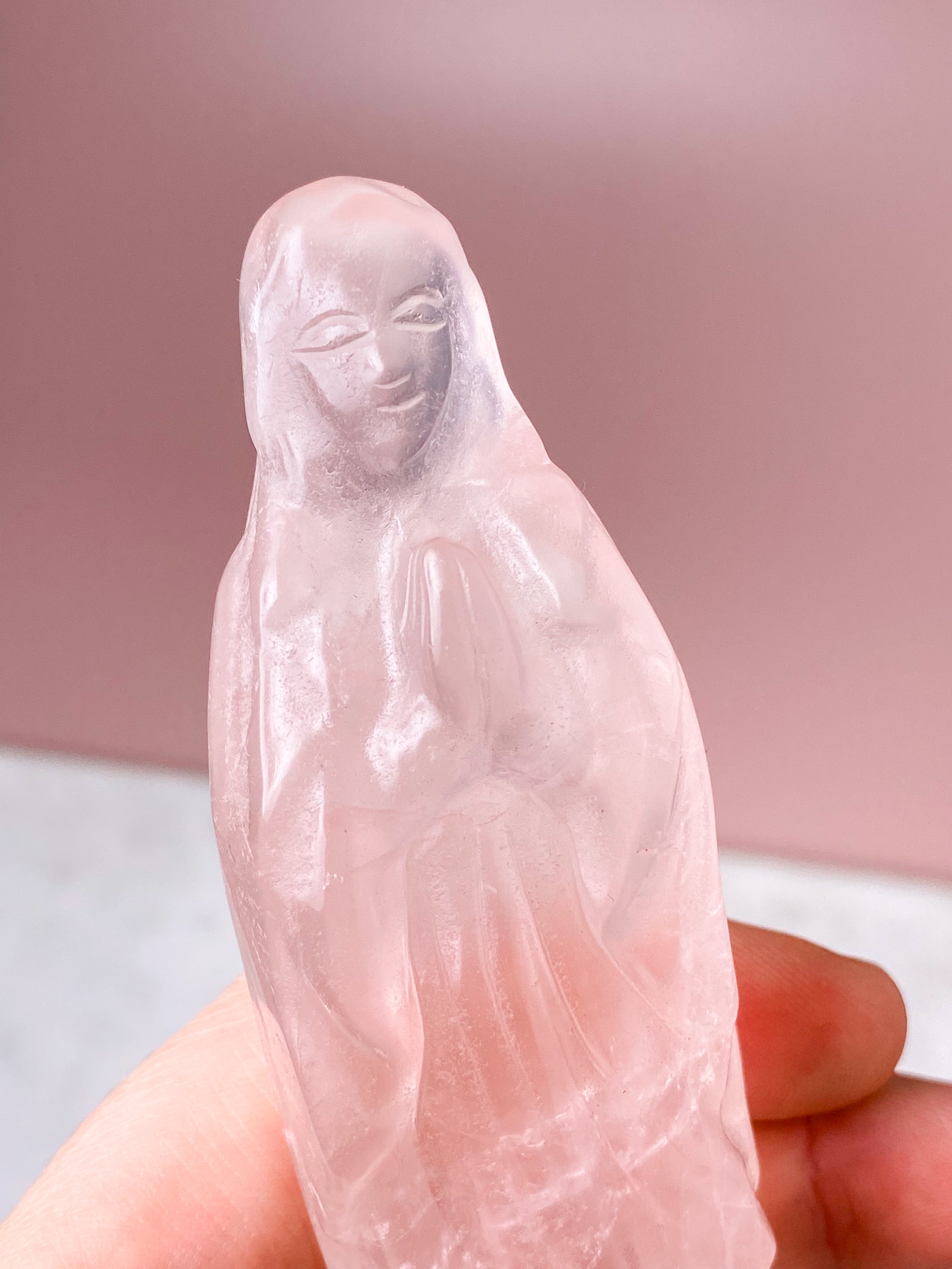 XL Rosakvarts Tower (1,5 kg)