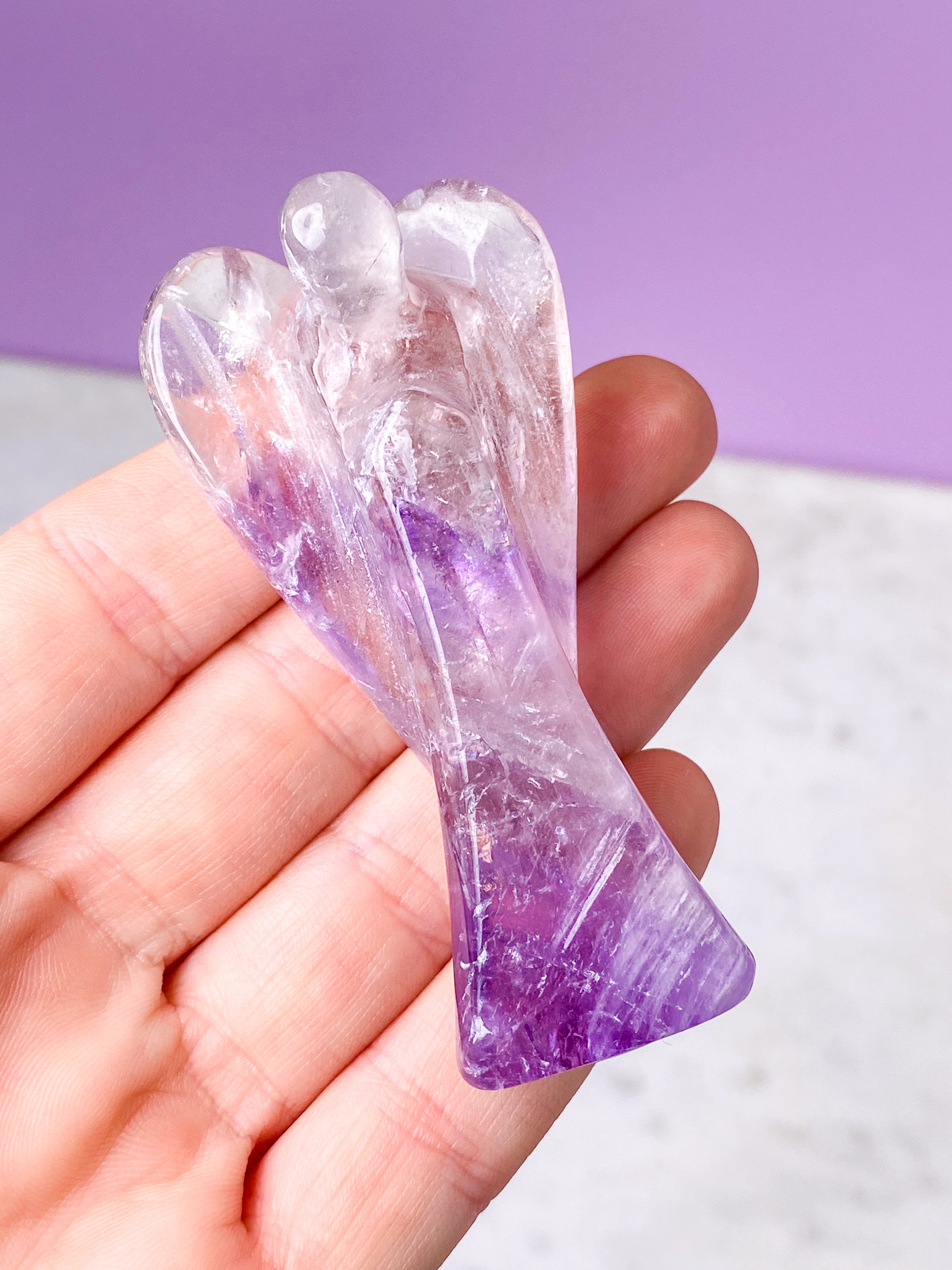 Smokey Phantom Ametistängel (nr 1)