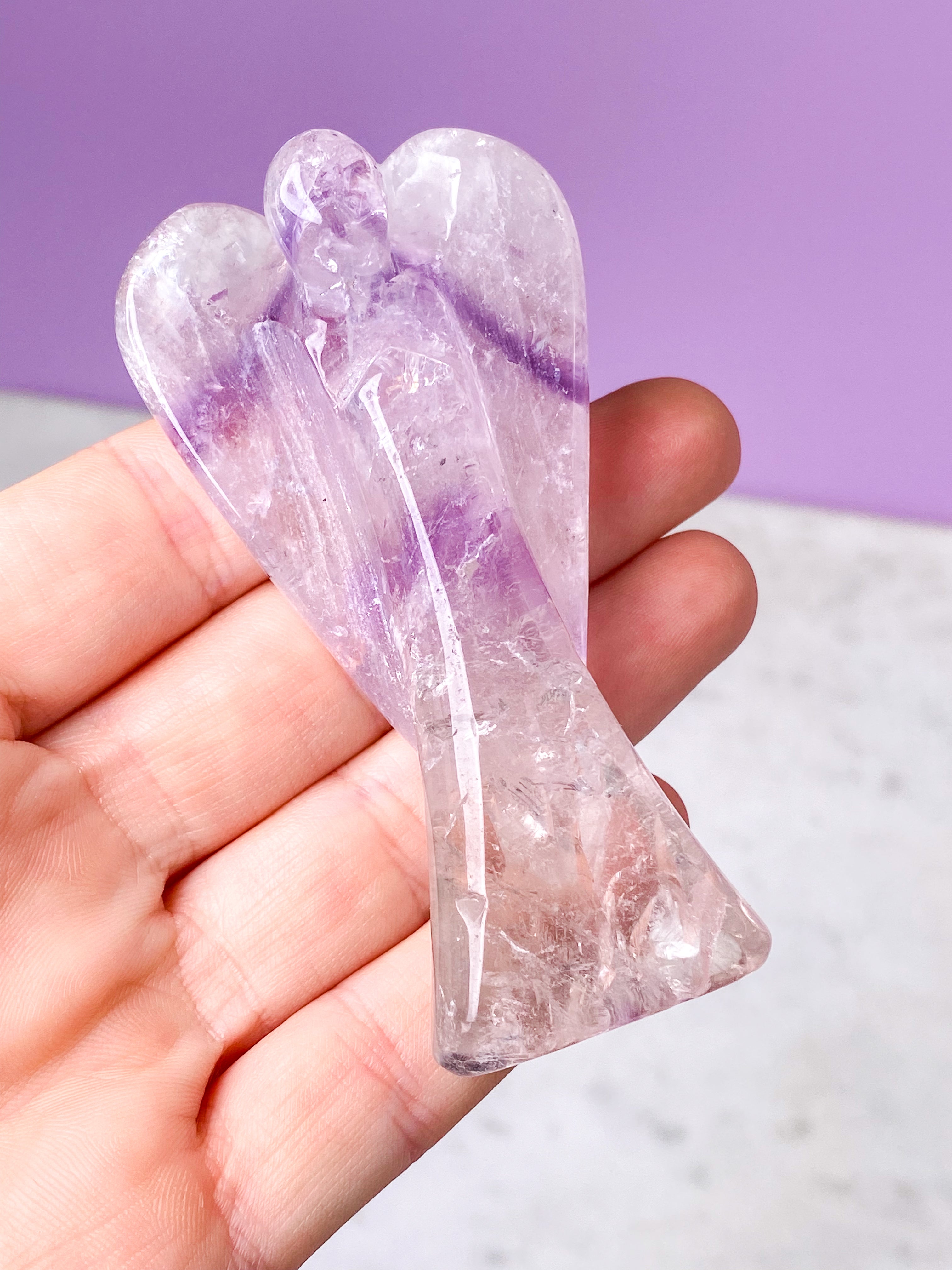 Smokey Phantom Ametistängel (nr 1)