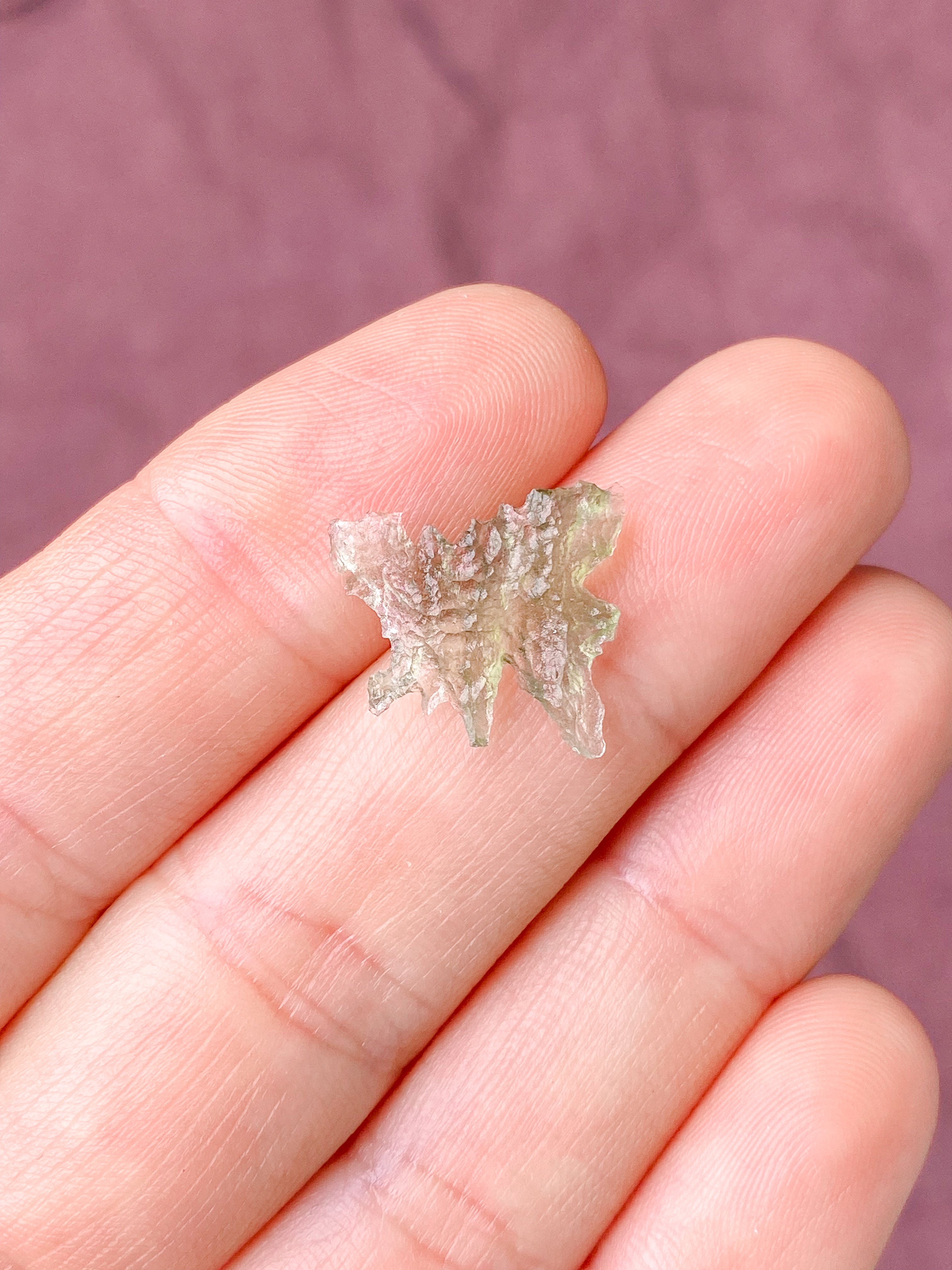 Besednice Moldavit Pendant (nr 18)