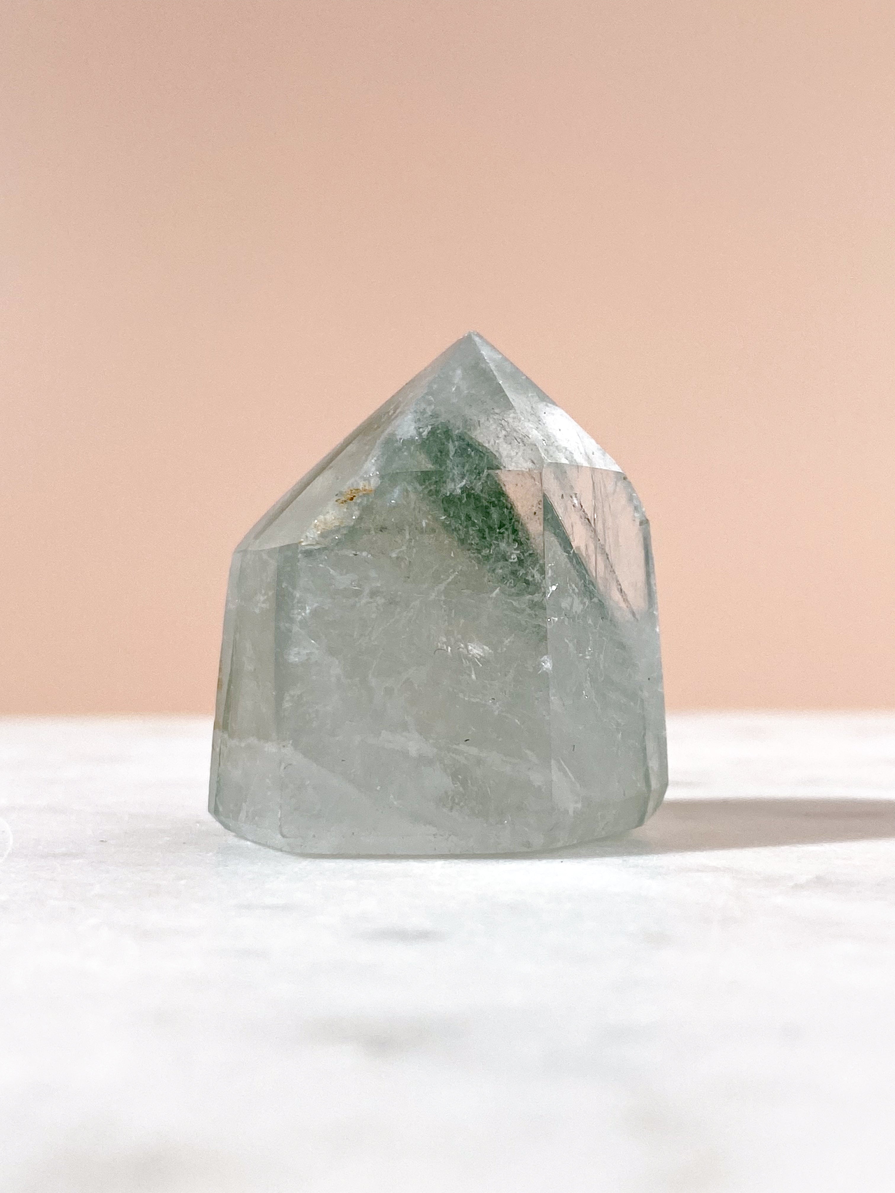 Grön Klorit Kvarts Torn (Nr. 15)
