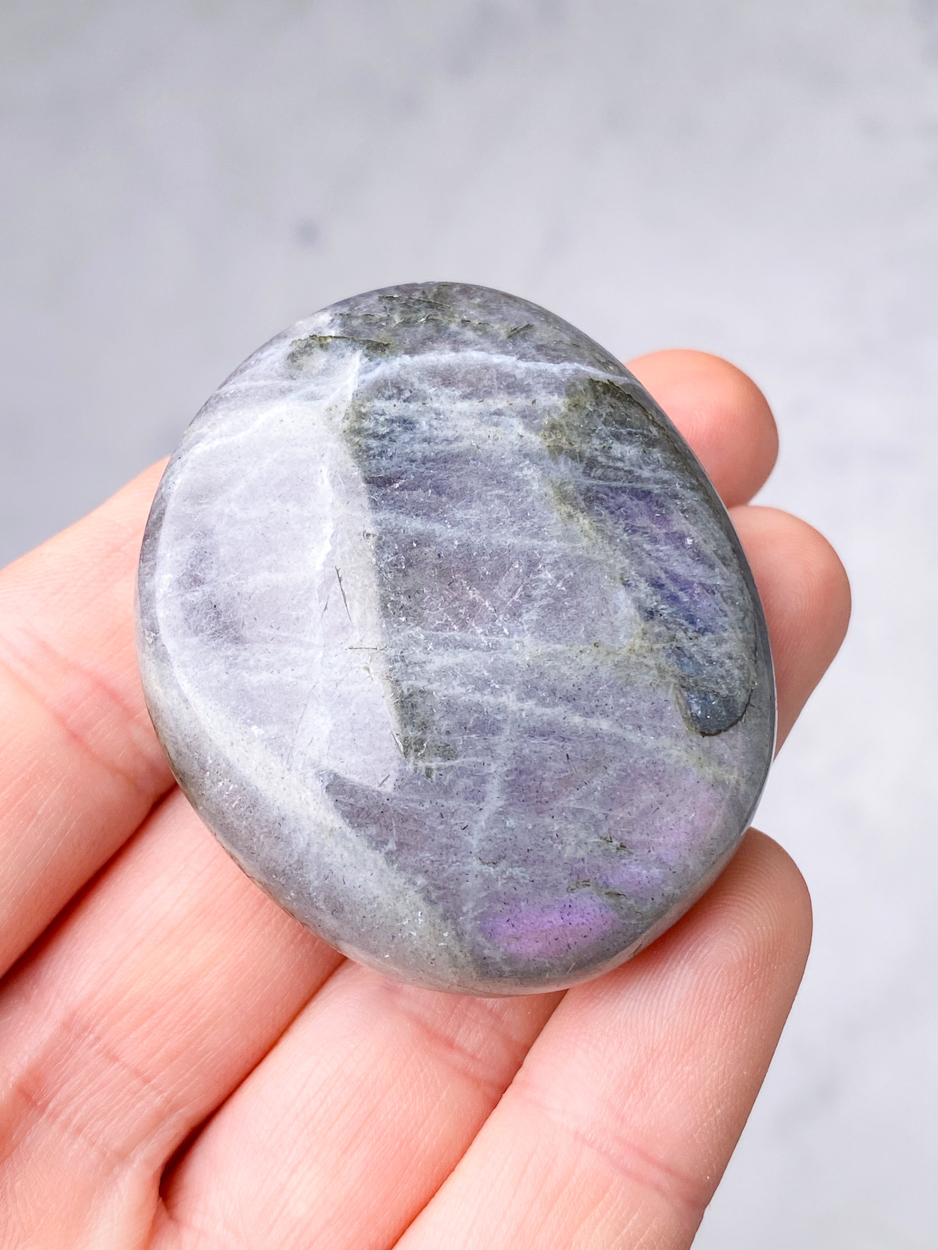 Guld labradorite hjärta