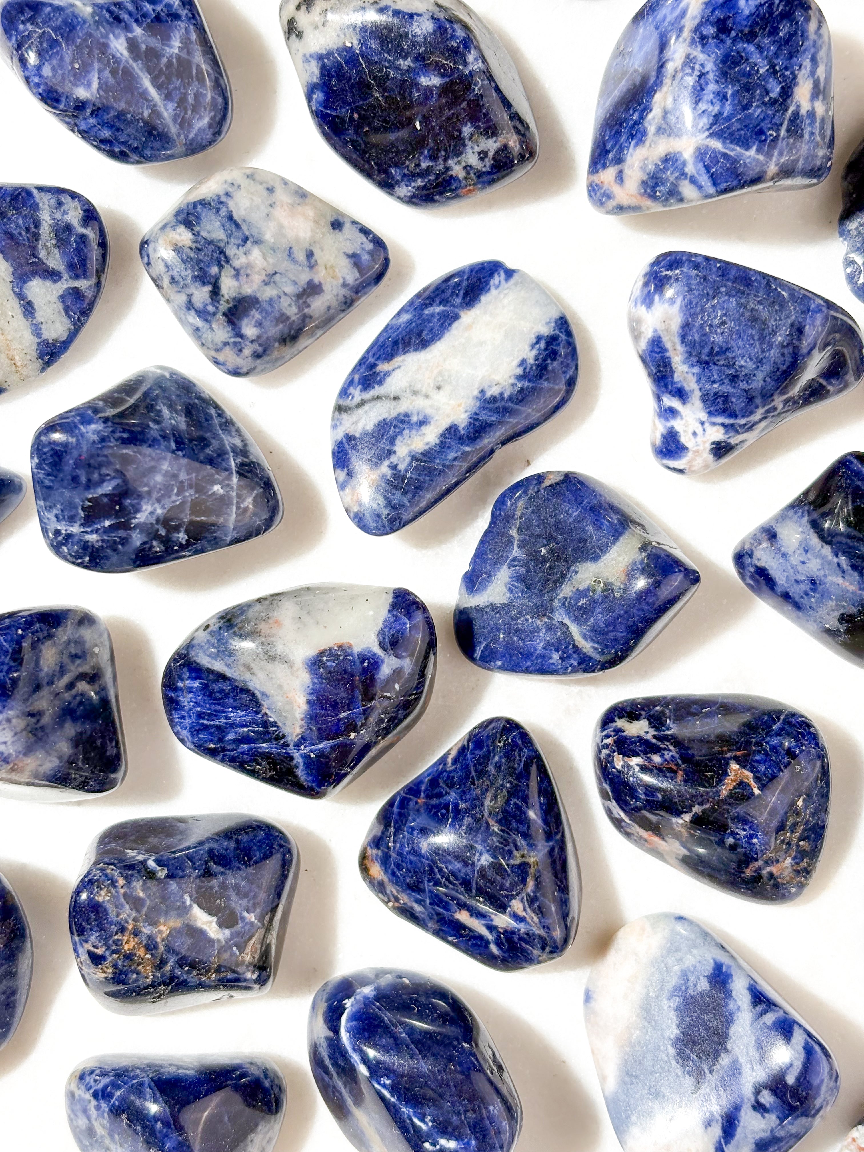 Sodalite polerad