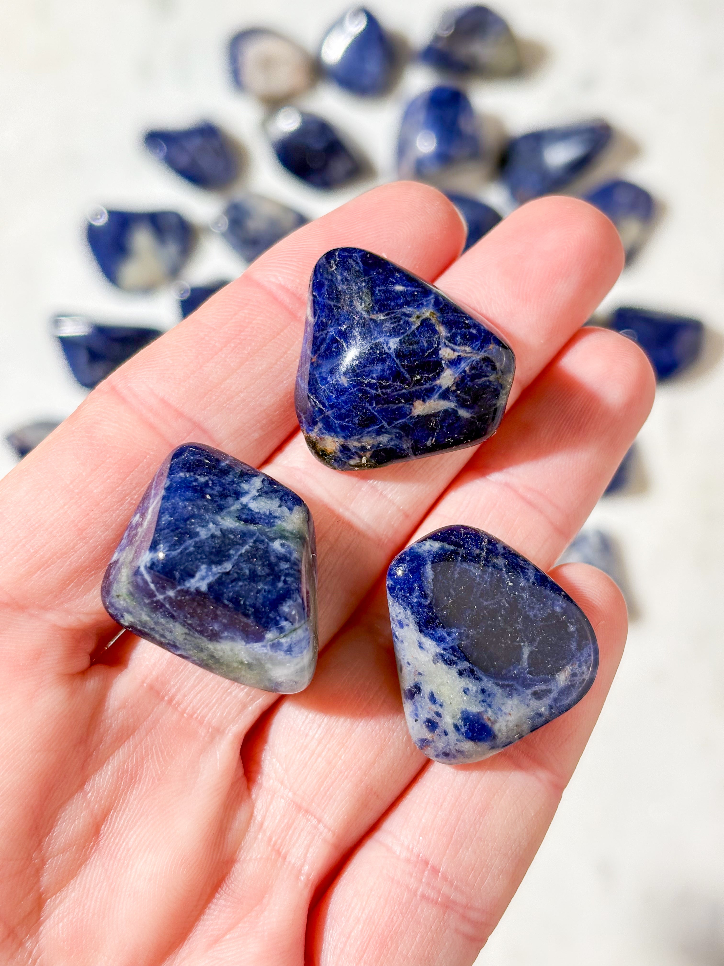 Sodalite polerad