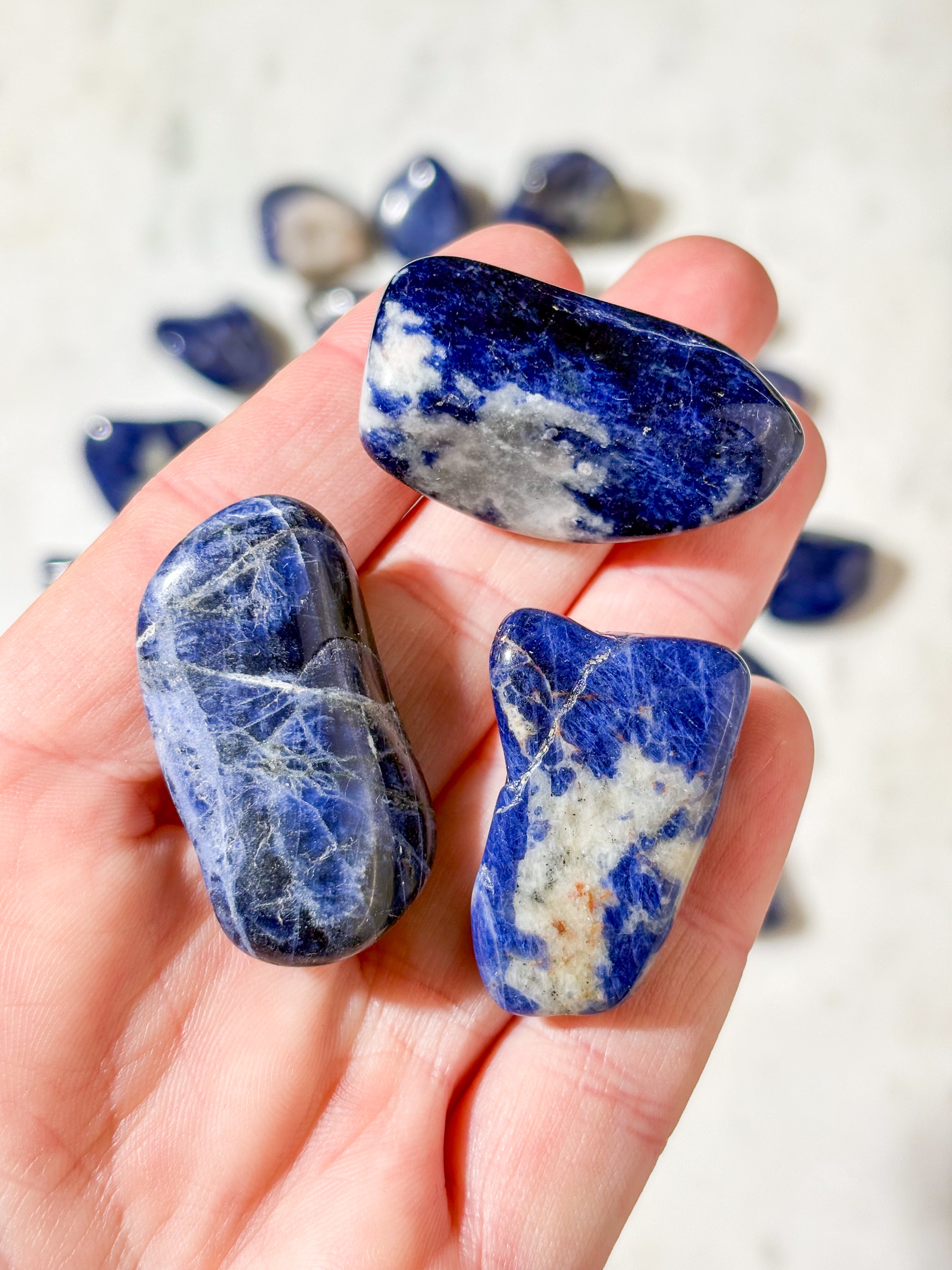 Sodalite polerad